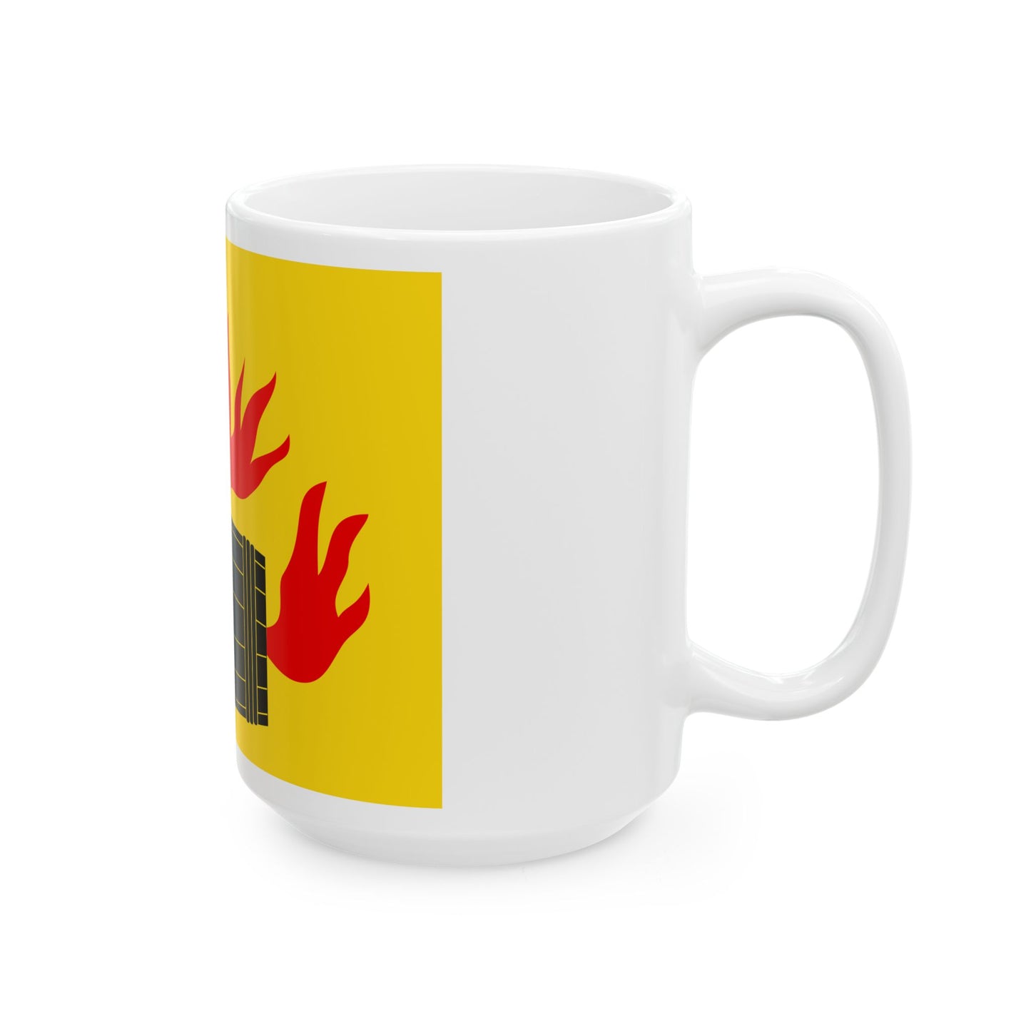 Kokkola.flag (Finland) White Coffee Mug-Go Mug Yourself