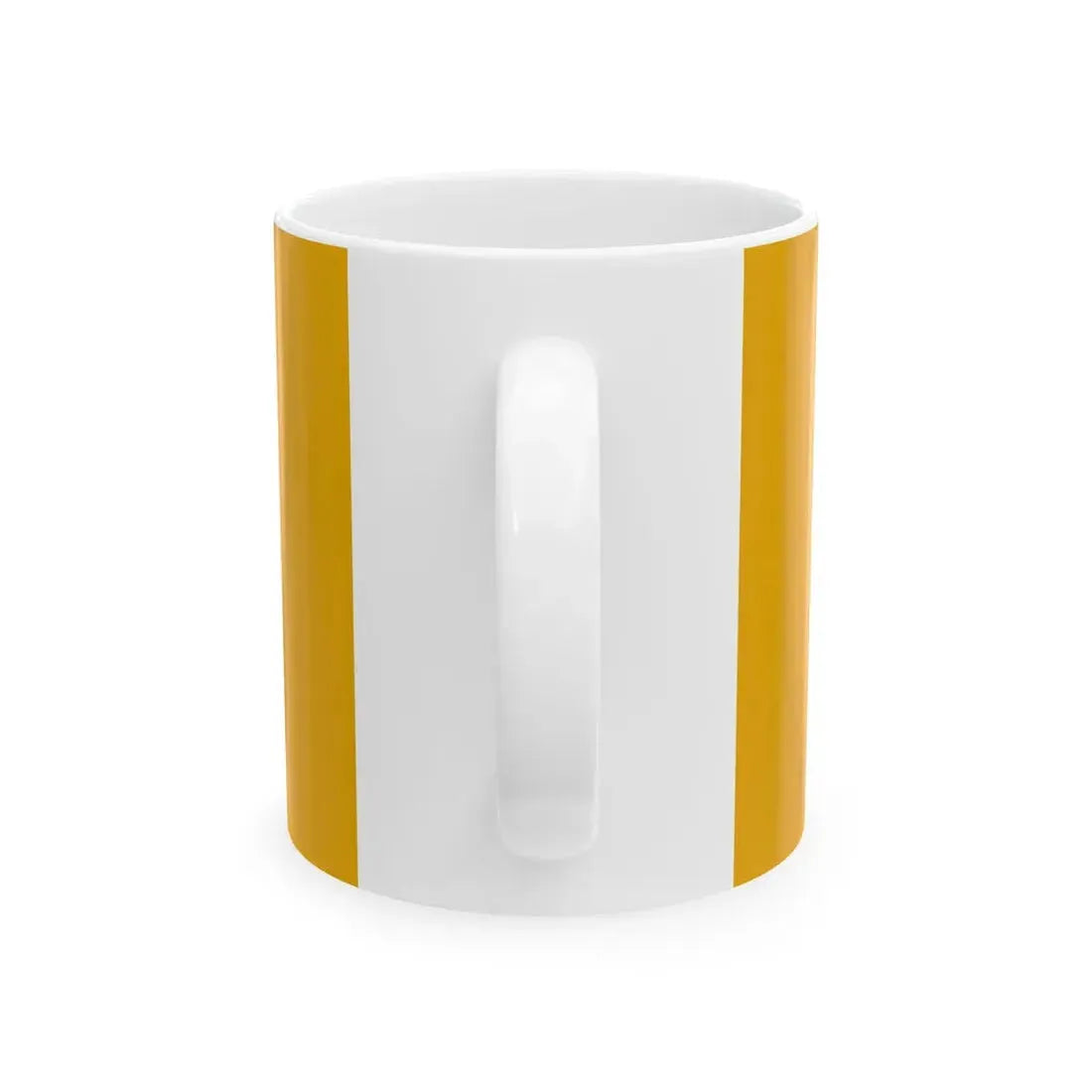 Kokneses novada karogs (Latvia) White Coffee Mug - Go Mug Yourself