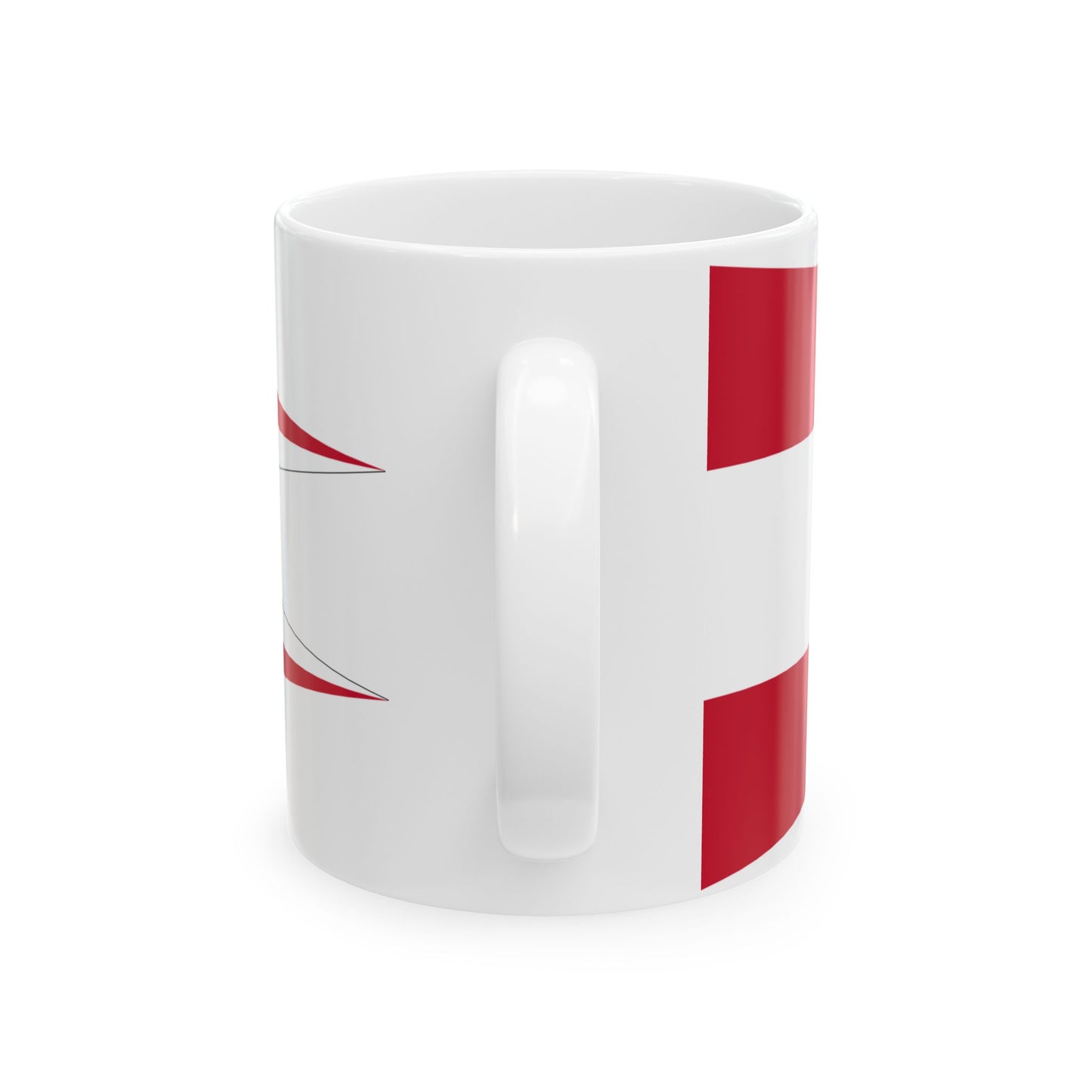 Kommandantenwimpel Austria (Austria) White Coffee Mug-Go Mug Yourself
