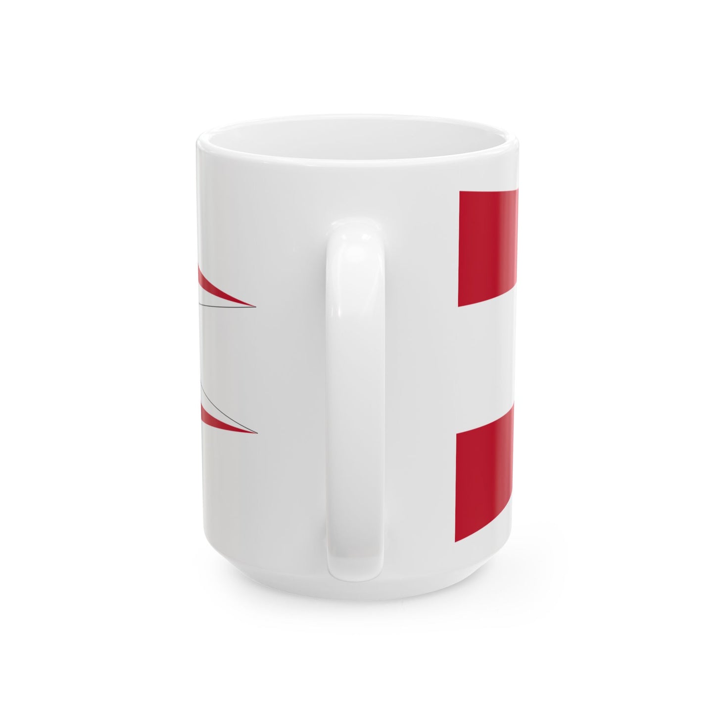 Kommandantenwimpel Austria (Austria) White Coffee Mug-Go Mug Yourself