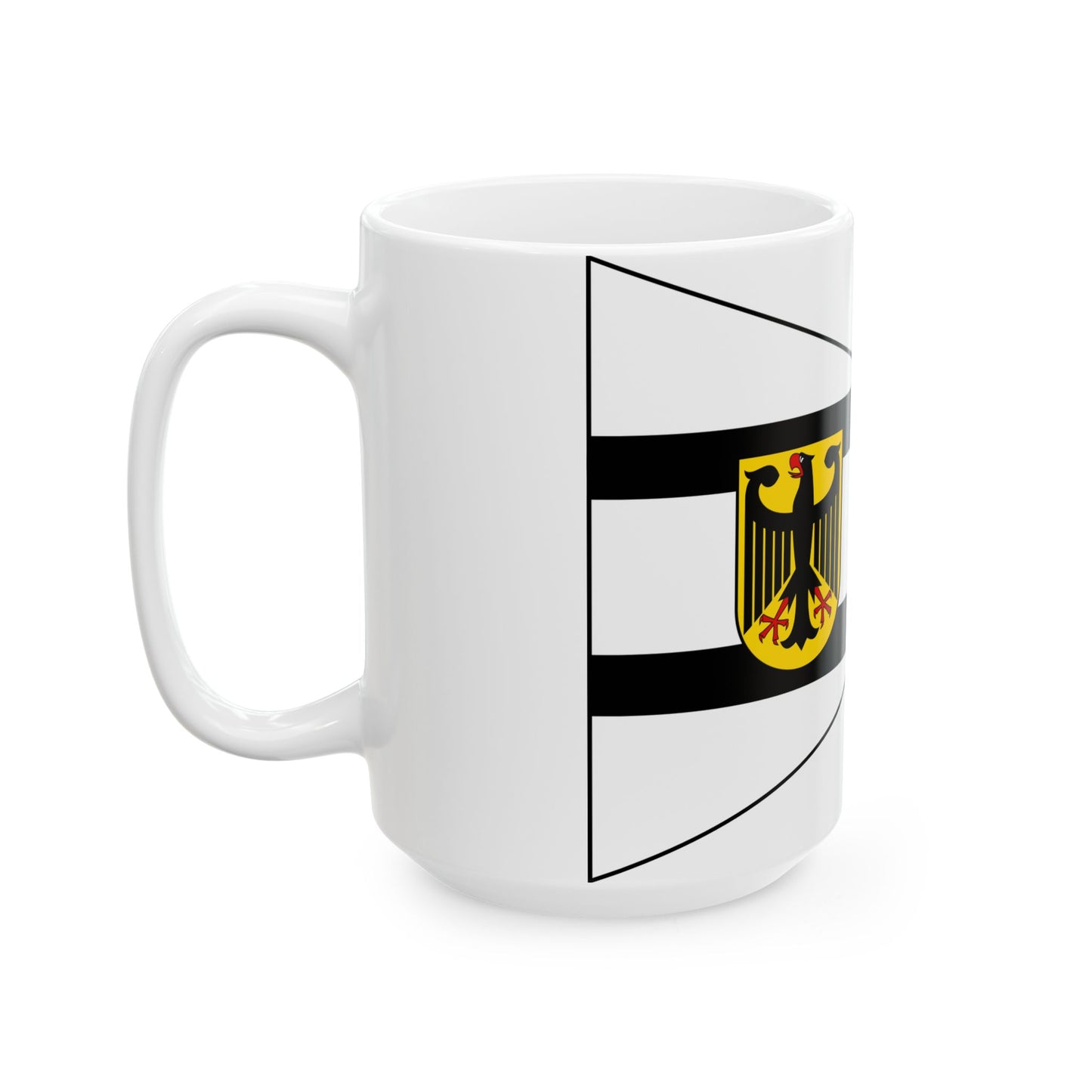 Kommandeur Wehrbereichstruppen Stv 1995-2004 (Germany) White Coffee Mug-Go Mug Yourself