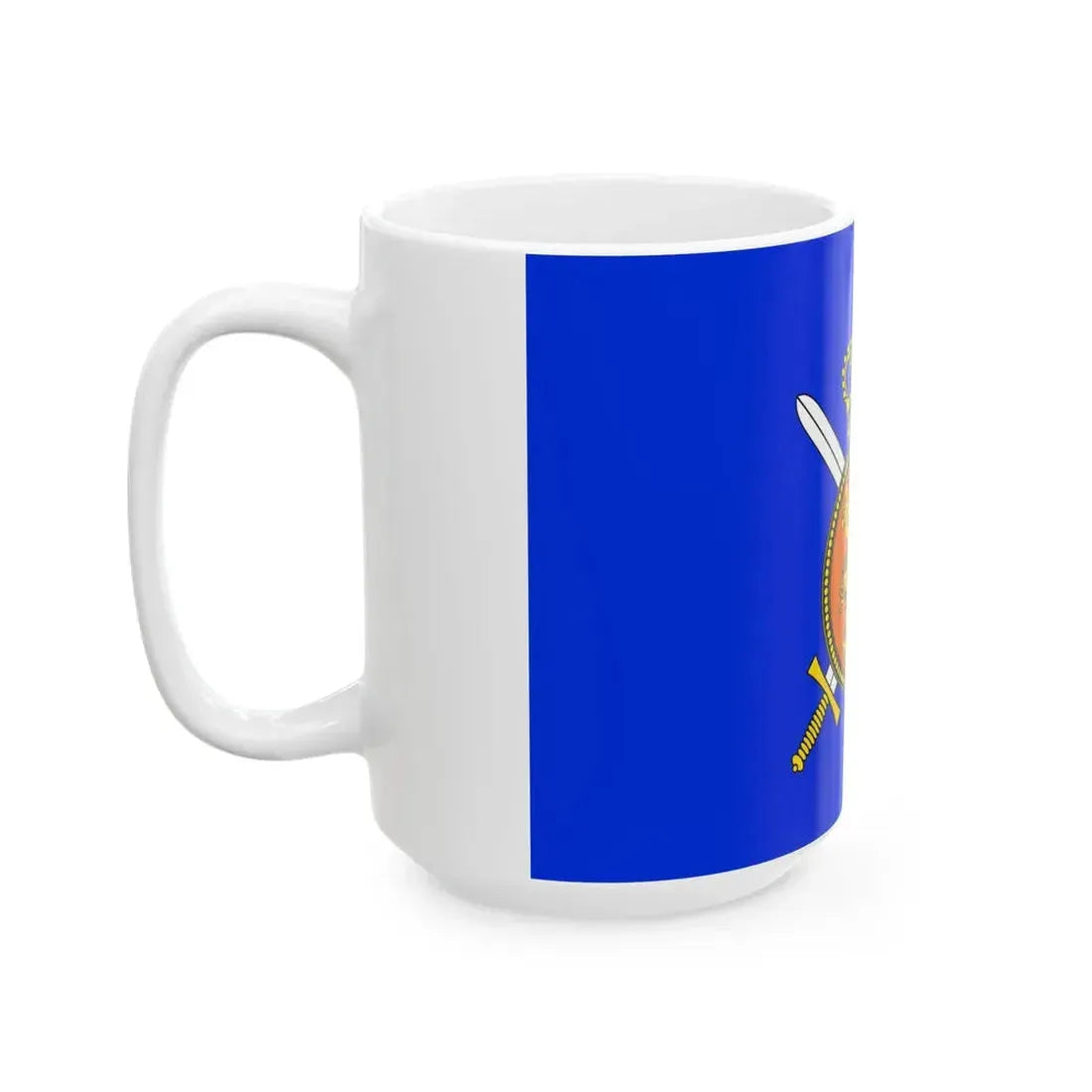 Koninklijke Landmacht vlag (Netherlands) White Coffee Mug - Go Mug Yourself