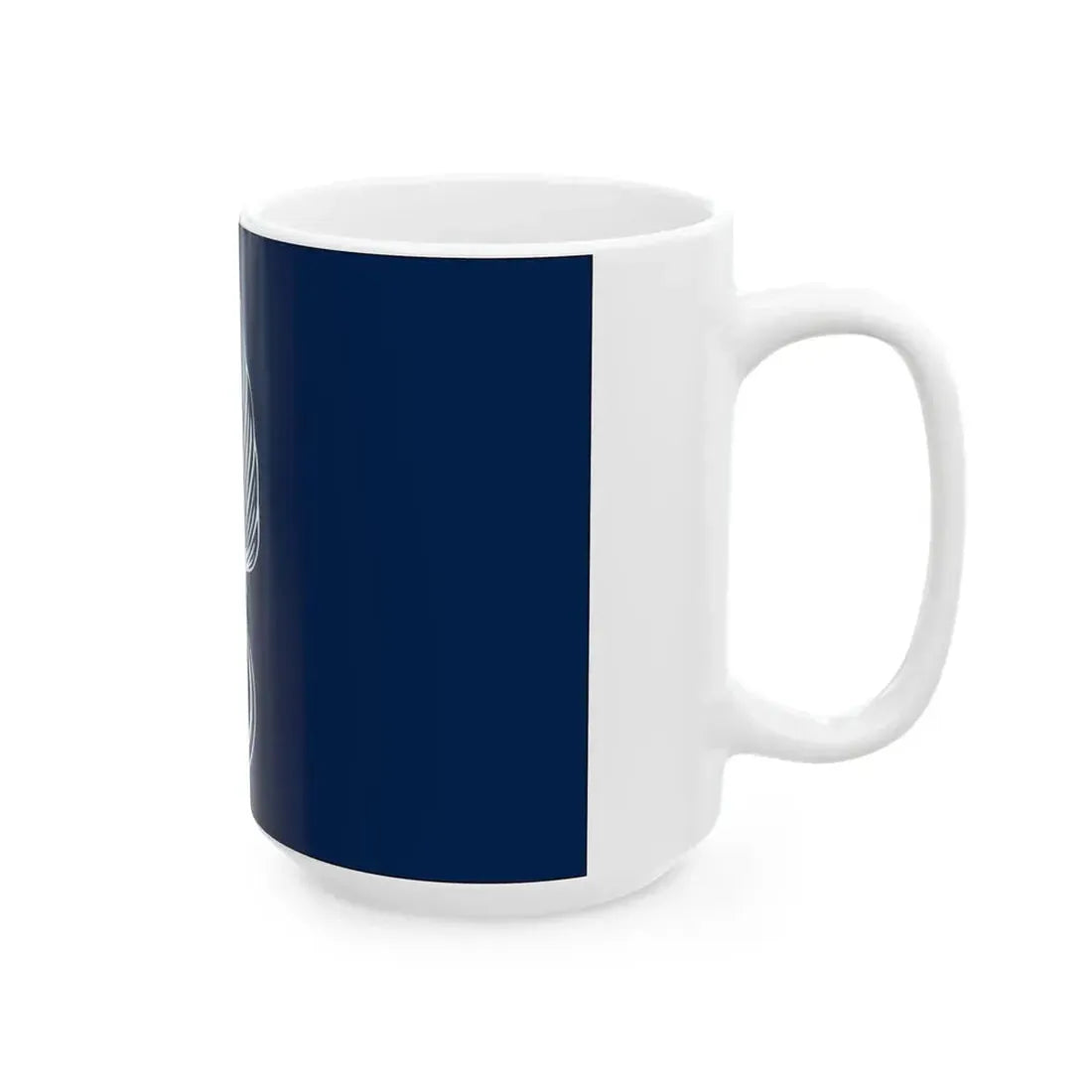 Koninklijke Marechaussee vlag (Netherlands) White Coffee Mug - Go Mug Yourself