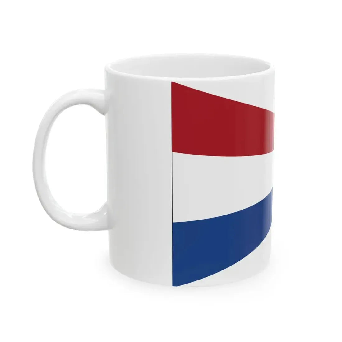 Koninklijke marine - Vlag oudste officier (Netherlands) White Coffee Mug - Go Mug Yourself