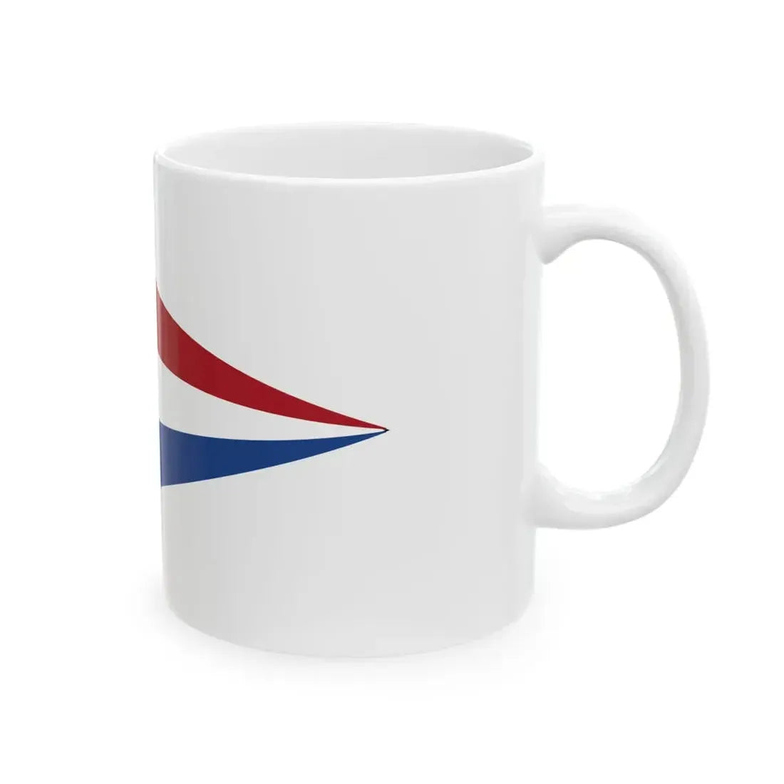 Koninklijke marine - Vlag oudste officier (Netherlands) White Coffee Mug - Go Mug Yourself