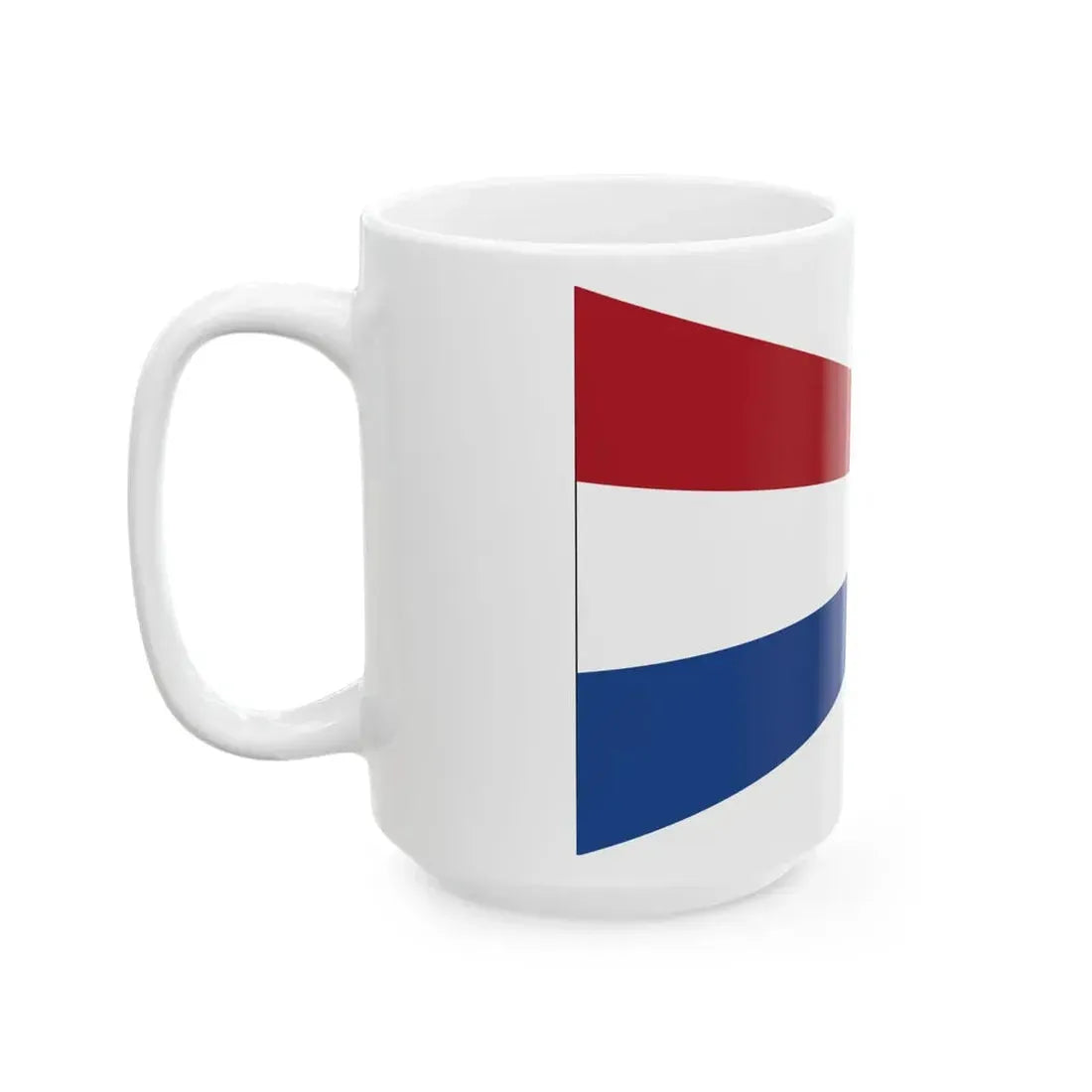 Koninklijke marine - Vlag oudste officier (Netherlands) White Coffee Mug - Go Mug Yourself