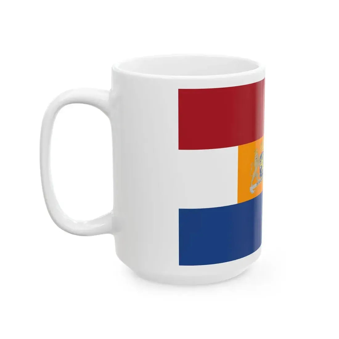 Koninklijke vlag prins Nederland 1898 (Netherlands) White Coffee Mug - Go Mug Yourself