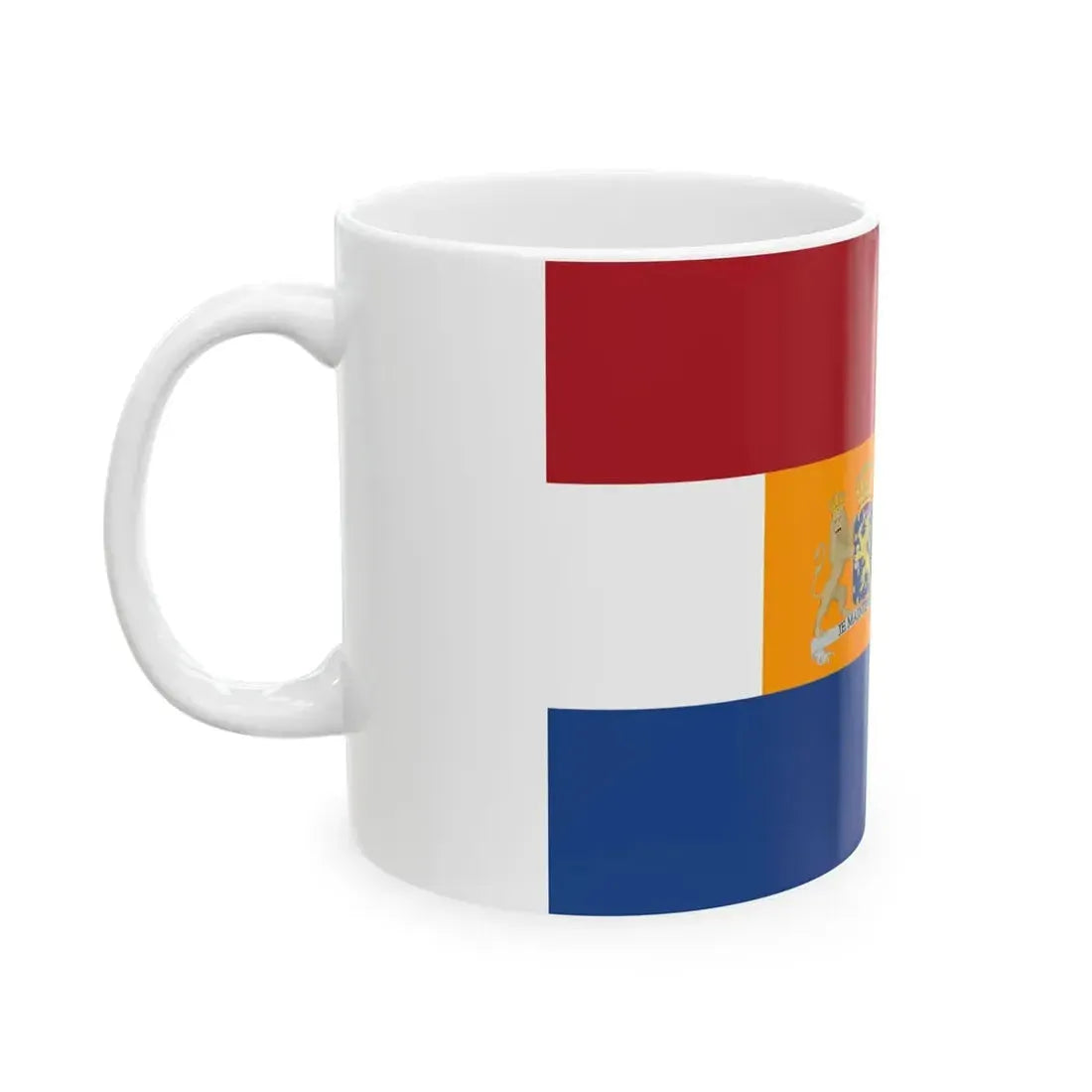 Koninklijke vlag prinses Nederland 1898 (Netherlands) White Coffee Mug - Go Mug Yourself