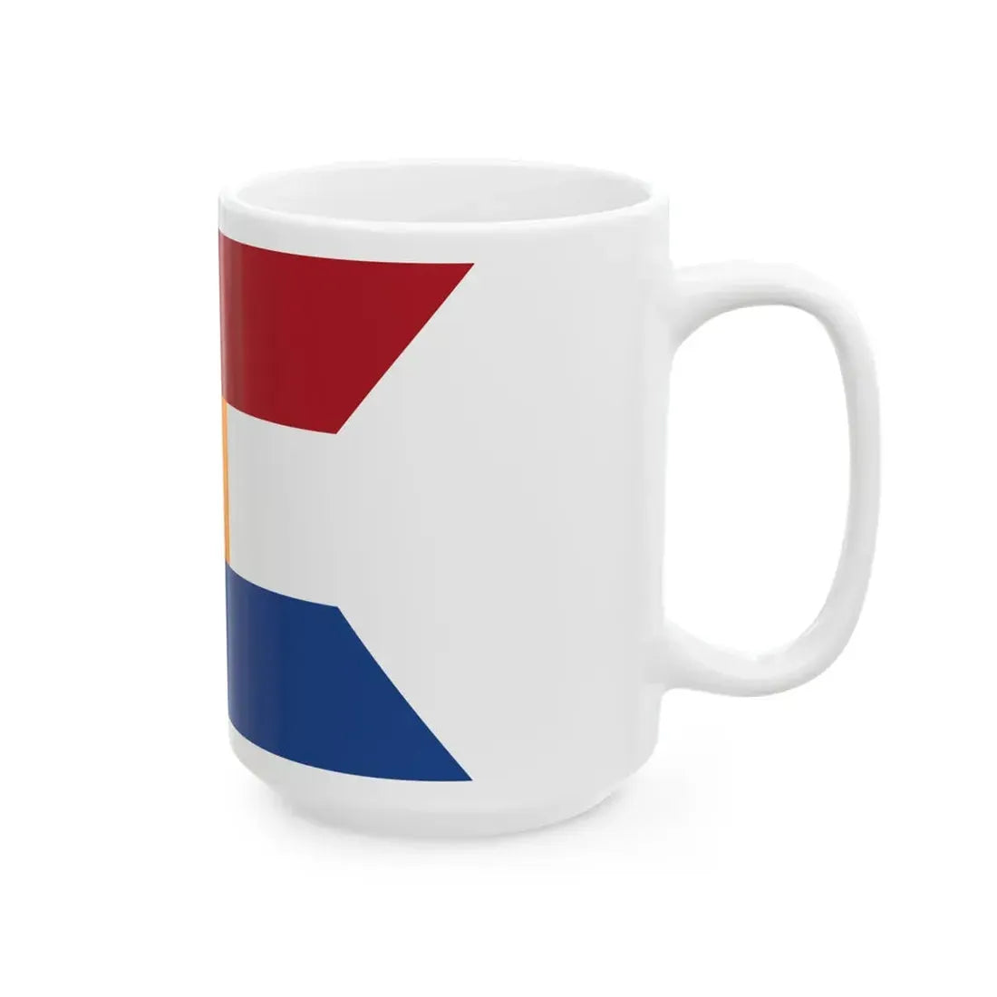 Koninklijke vlag prinses Nederland 1898 (Netherlands) White Coffee Mug - Go Mug Yourself