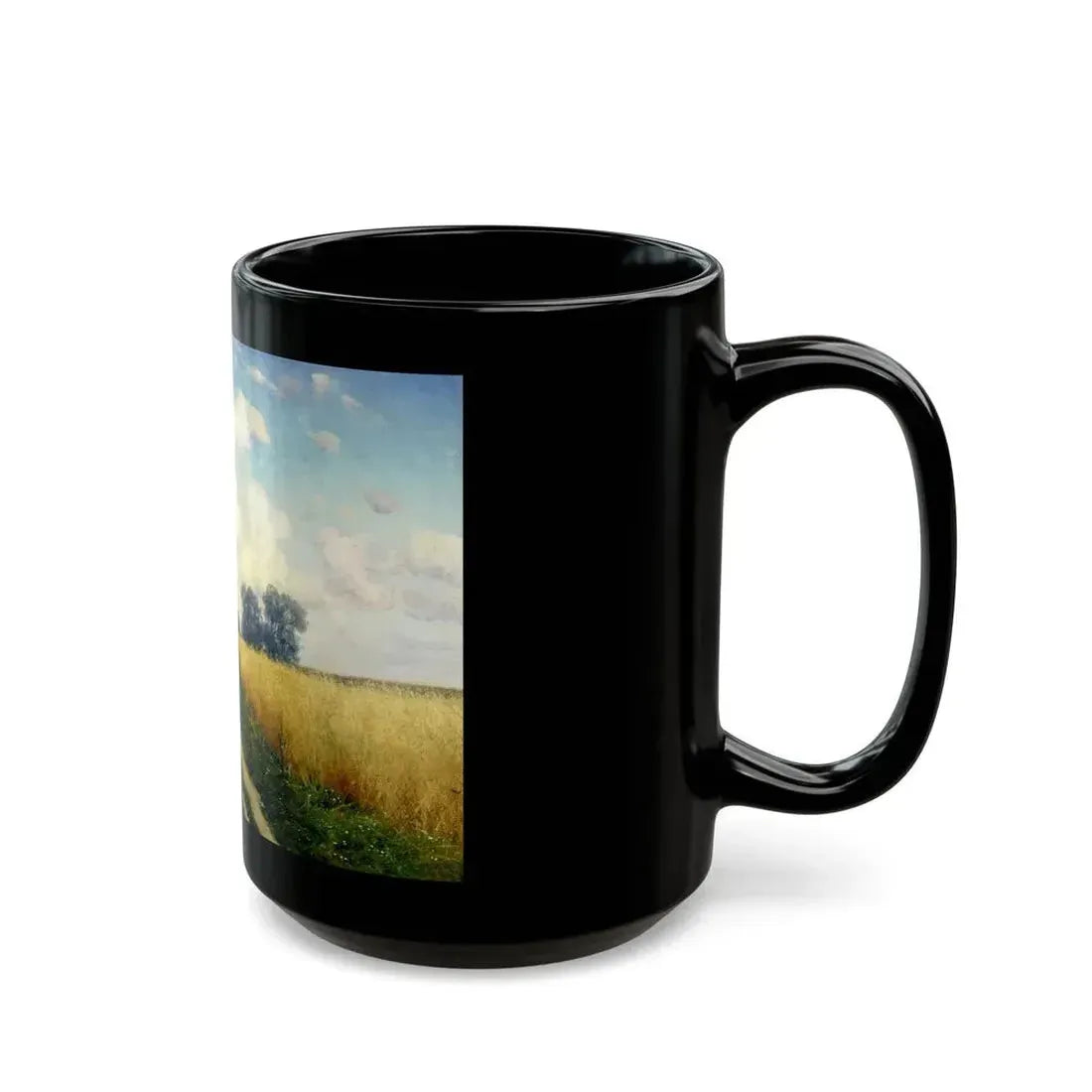 Konstantin Yakovlevich Kryzhitsky (1858-1911) Road - 1899 - Black Coffee Mug - Go Mug Yourself