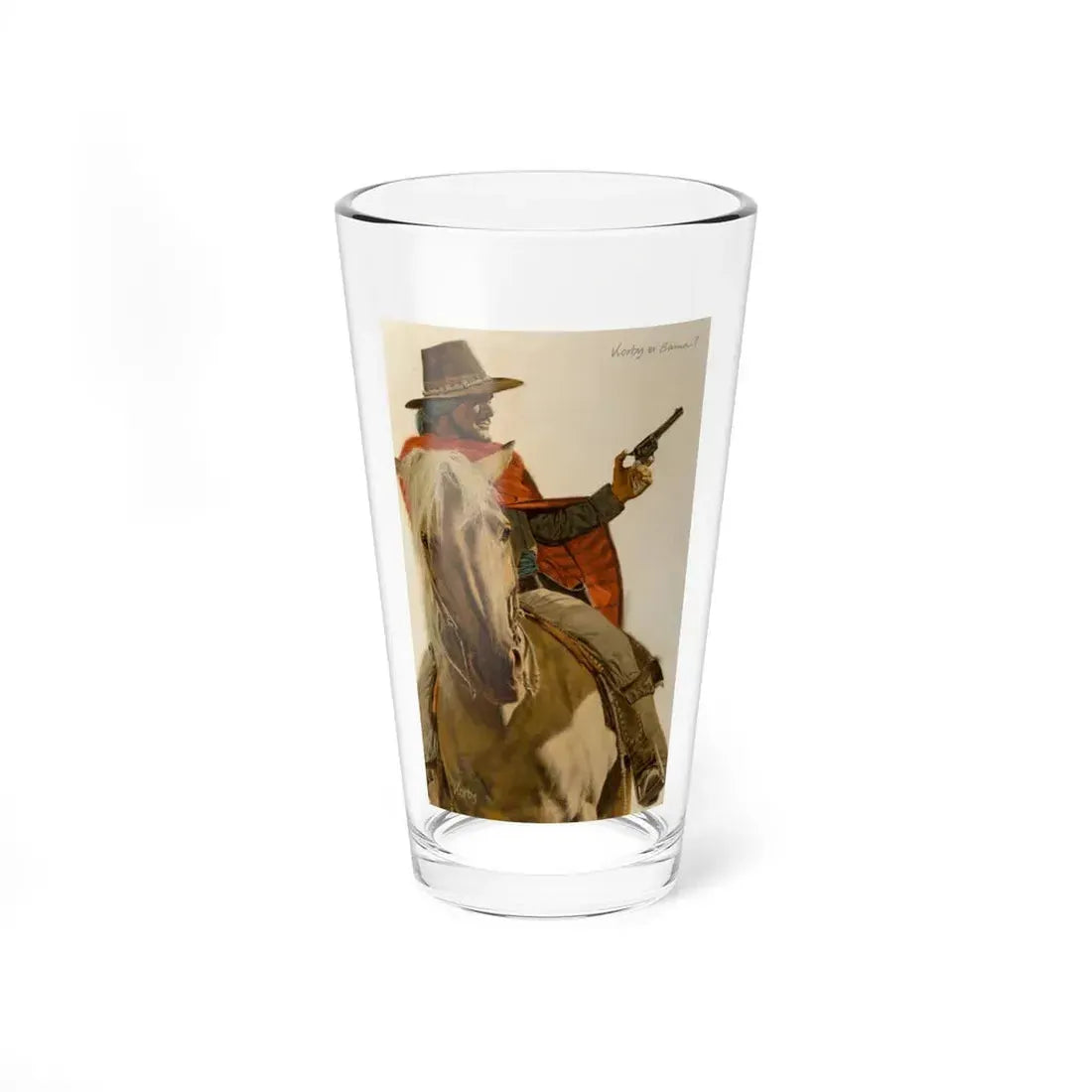 Korby by Bama - Pint Glass 16oz 16oz - Go Mug Yourself