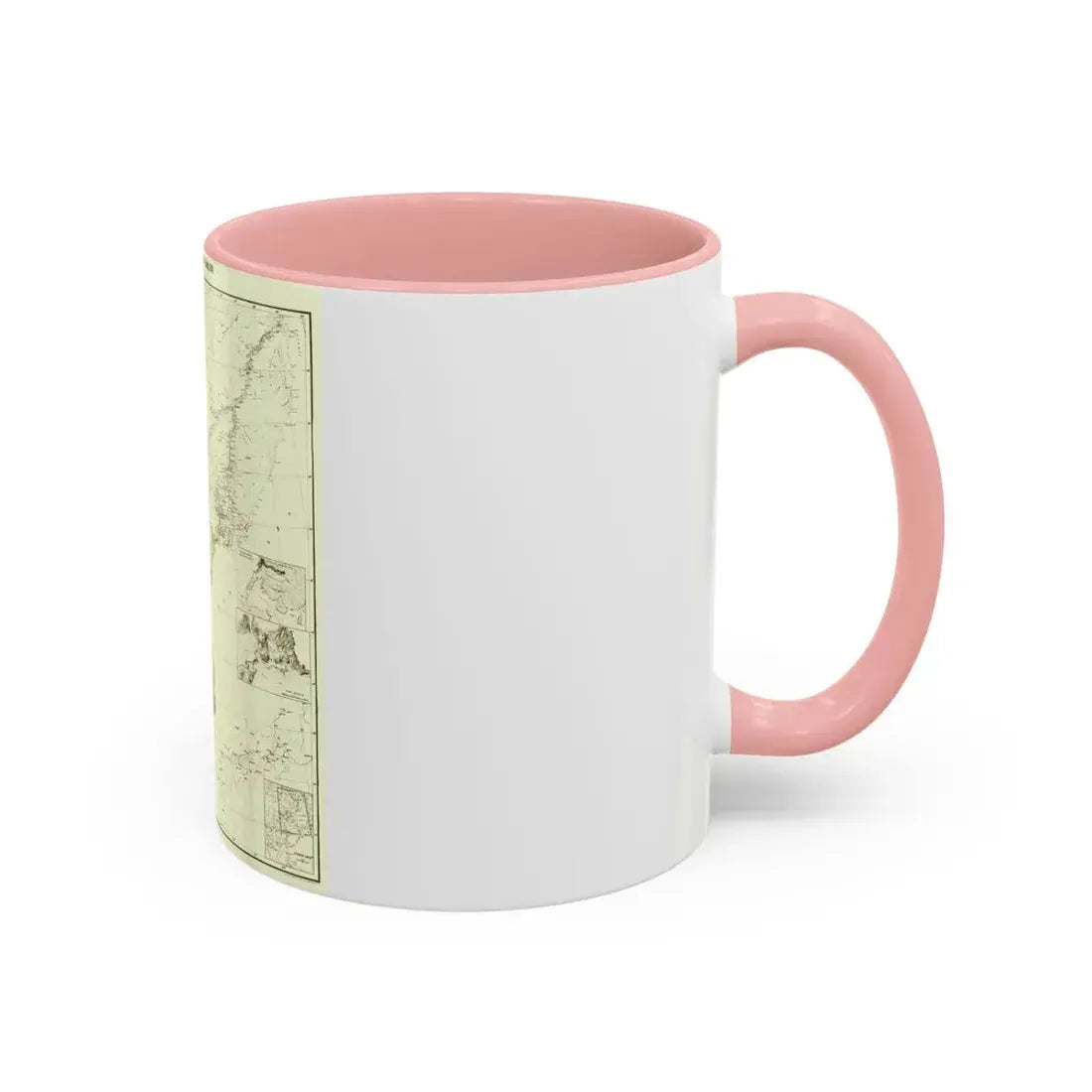 Korea and Manchuria (1904) (Map) Accent Coffee Mug - Go Mug Yourself