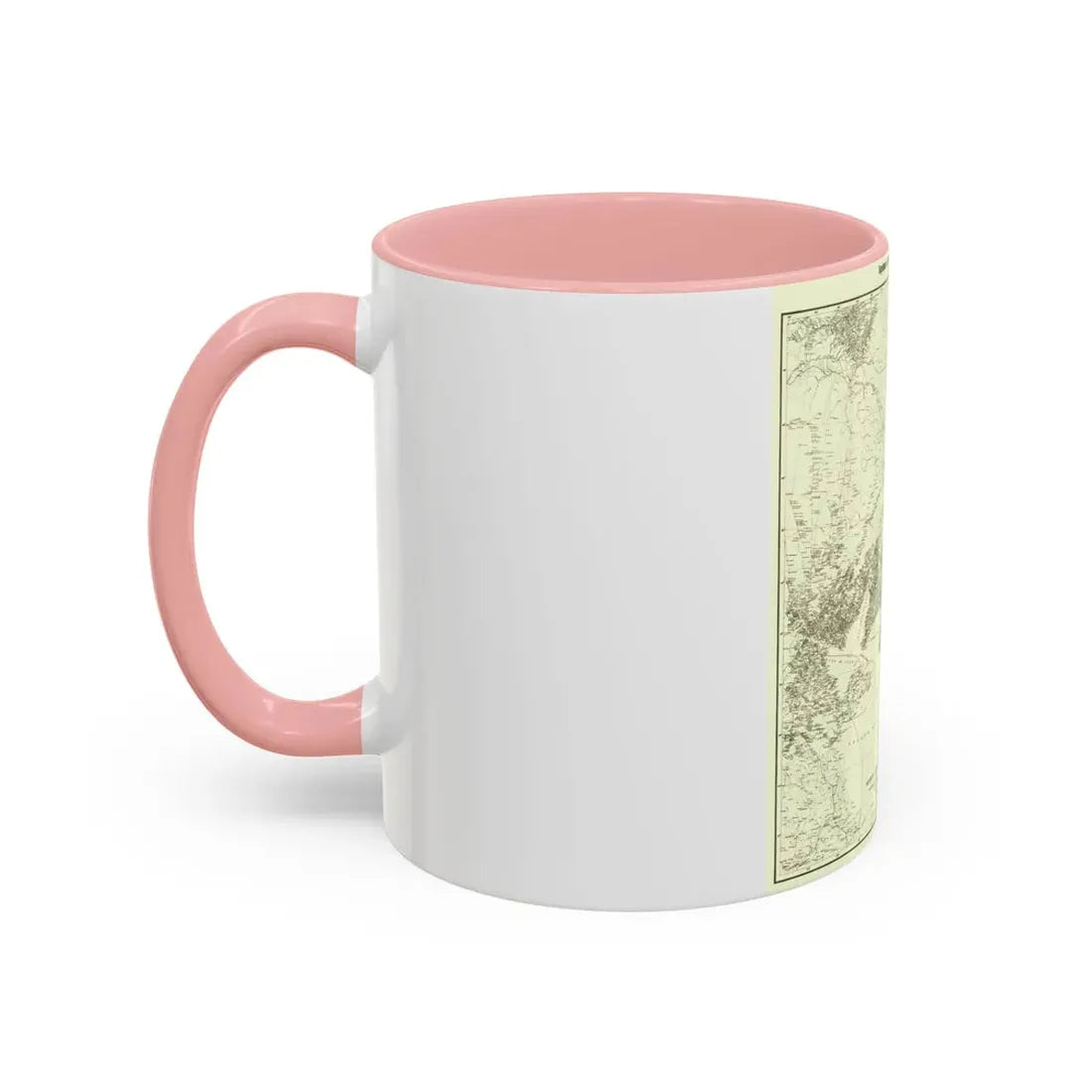 Korea and Manchuria (1904) (Map) Accent Coffee Mug - Go Mug Yourself