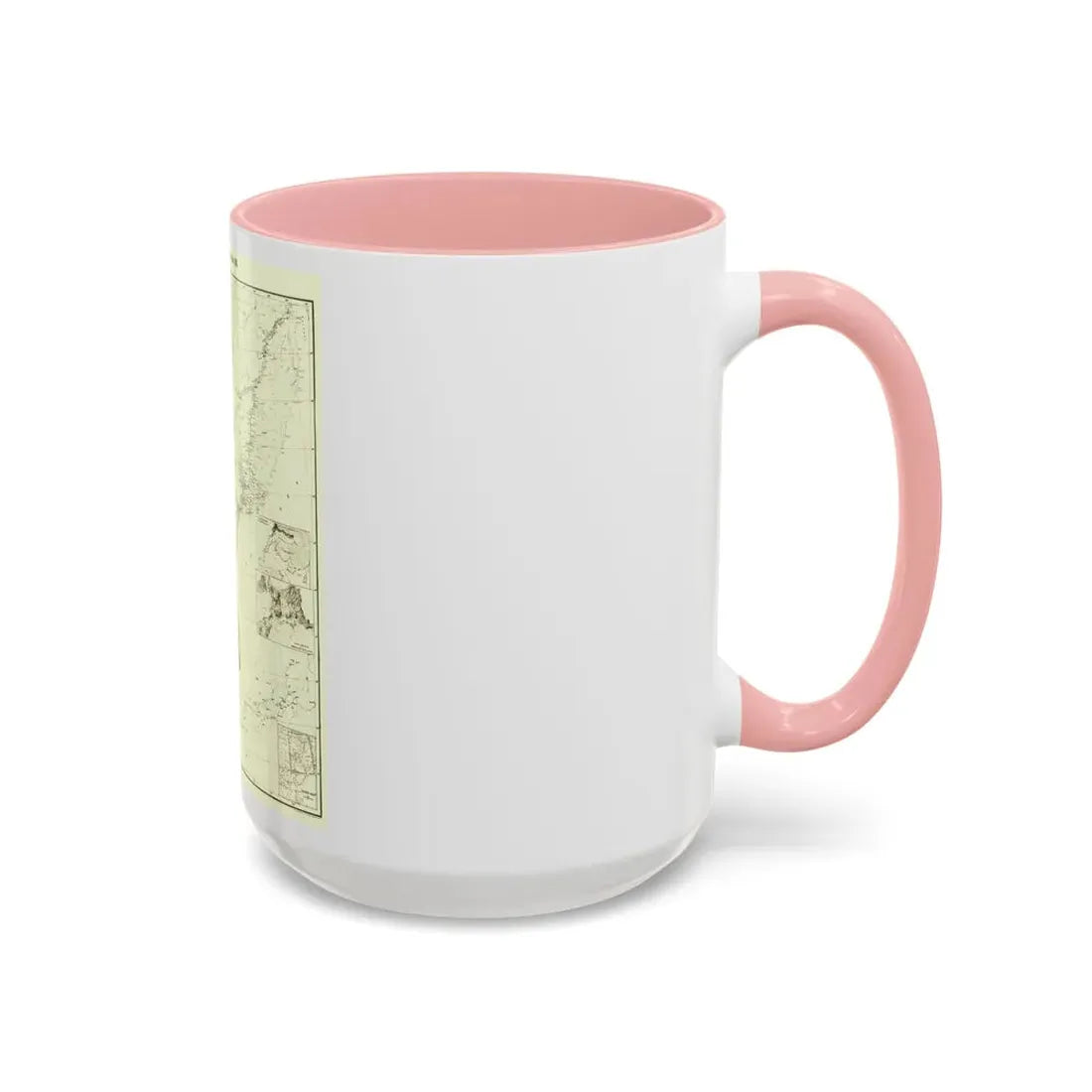 Korea and Manchuria (1904) (Map) Accent Coffee Mug - Go Mug Yourself