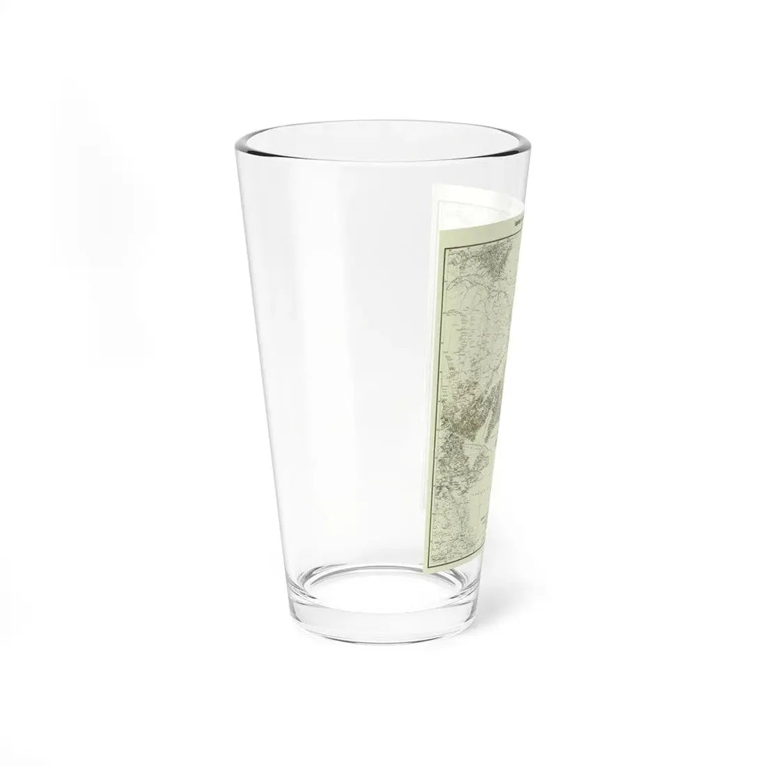 Korea and Manchuria (1904) (Map) Pint Glass 16oz - Go Mug Yourself