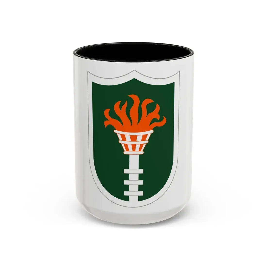 Korean Communications Zone (U.S. Army) Accent Coffee Mug 15oz Black - Go Mug Yourself