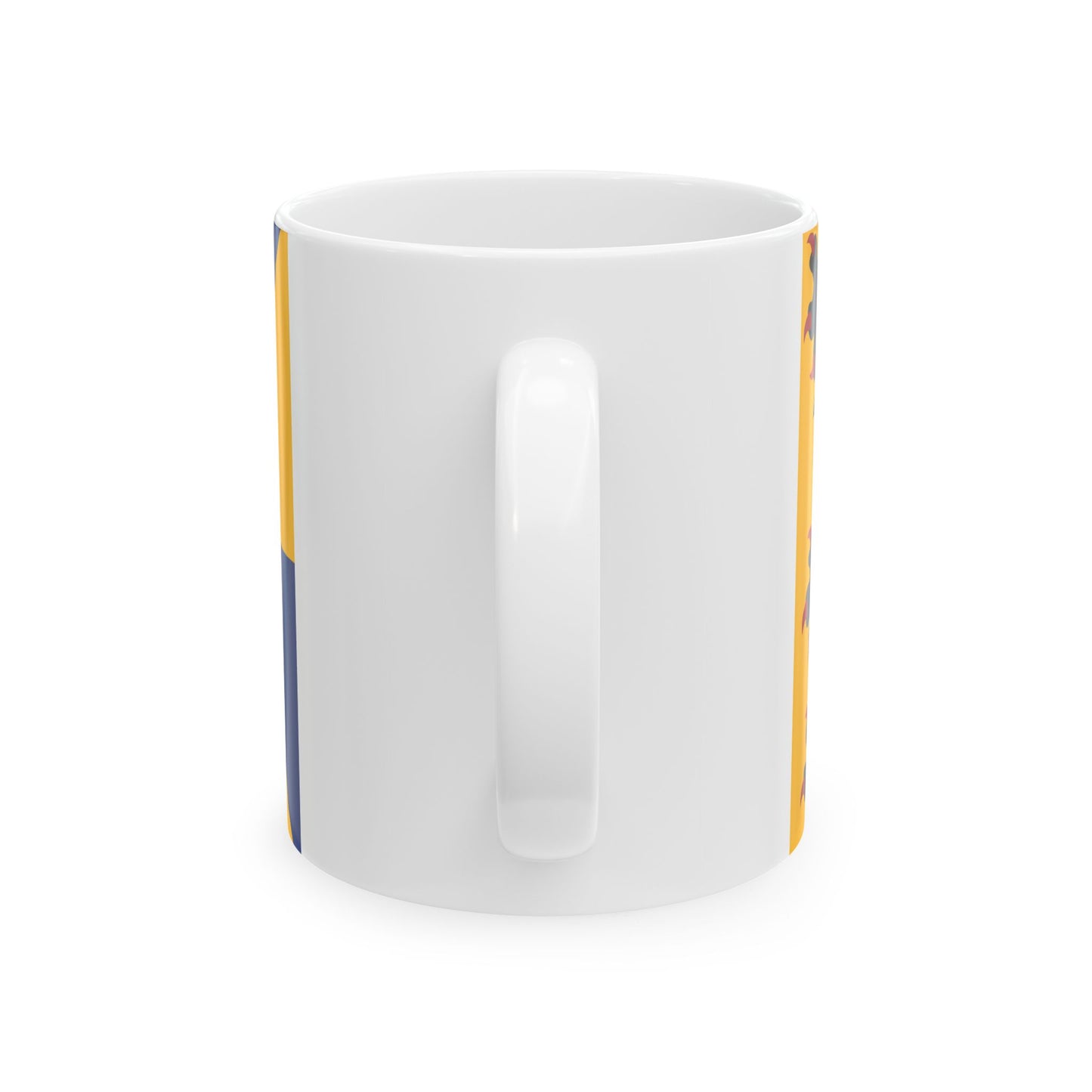 Kortemark vlag (Belgium) White Coffee Mug-Go Mug Yourself