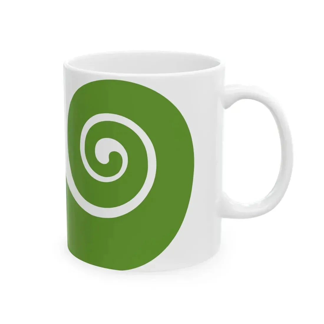 Koru flag (New Zealand) White Coffee Mug - Go Mug Yourself