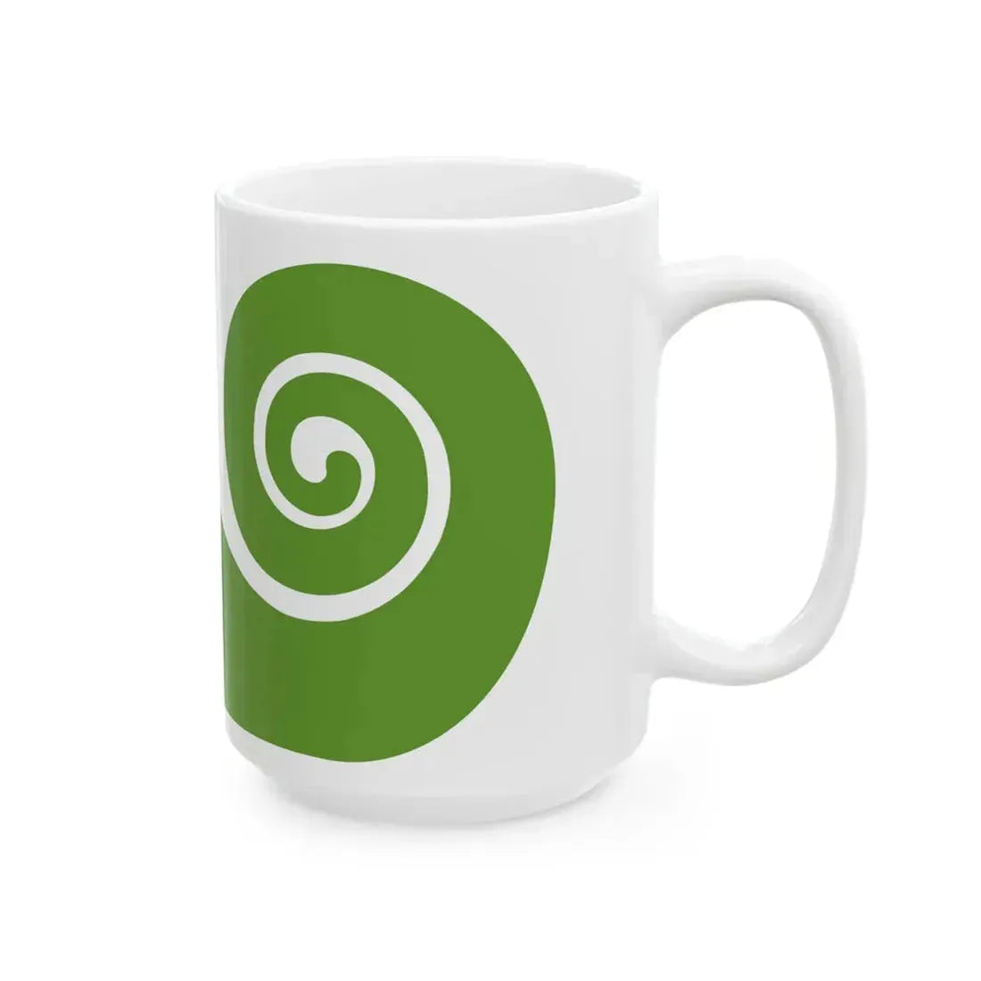 Koru flag (New Zealand) White Coffee Mug - Go Mug Yourself