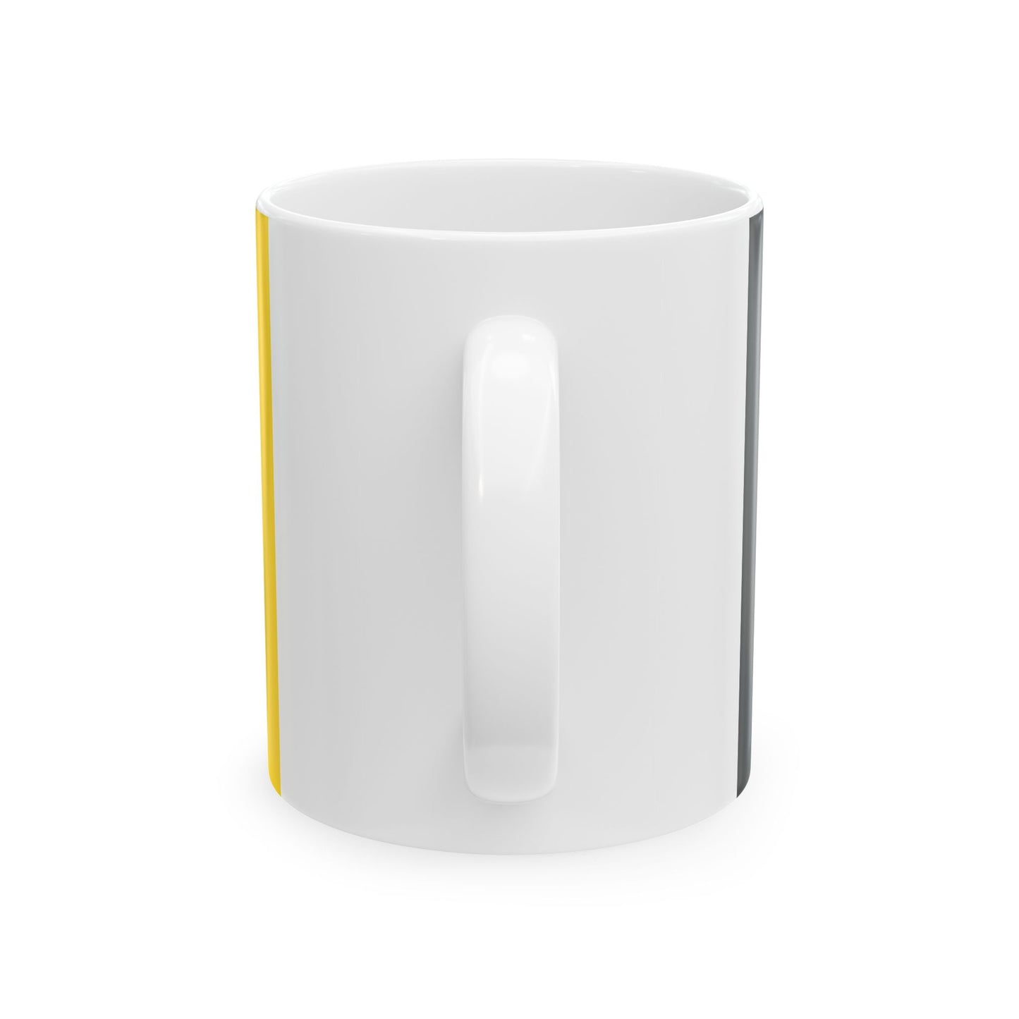 Kost ar Choed traditional district flag (France) White Coffee Mug-Go Mug Yourself