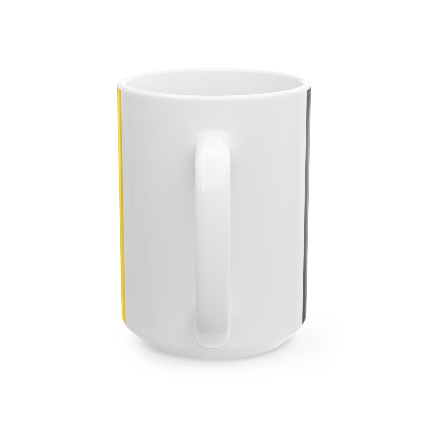 Kost ar Choed traditional district flag (France) White Coffee Mug-Go Mug Yourself