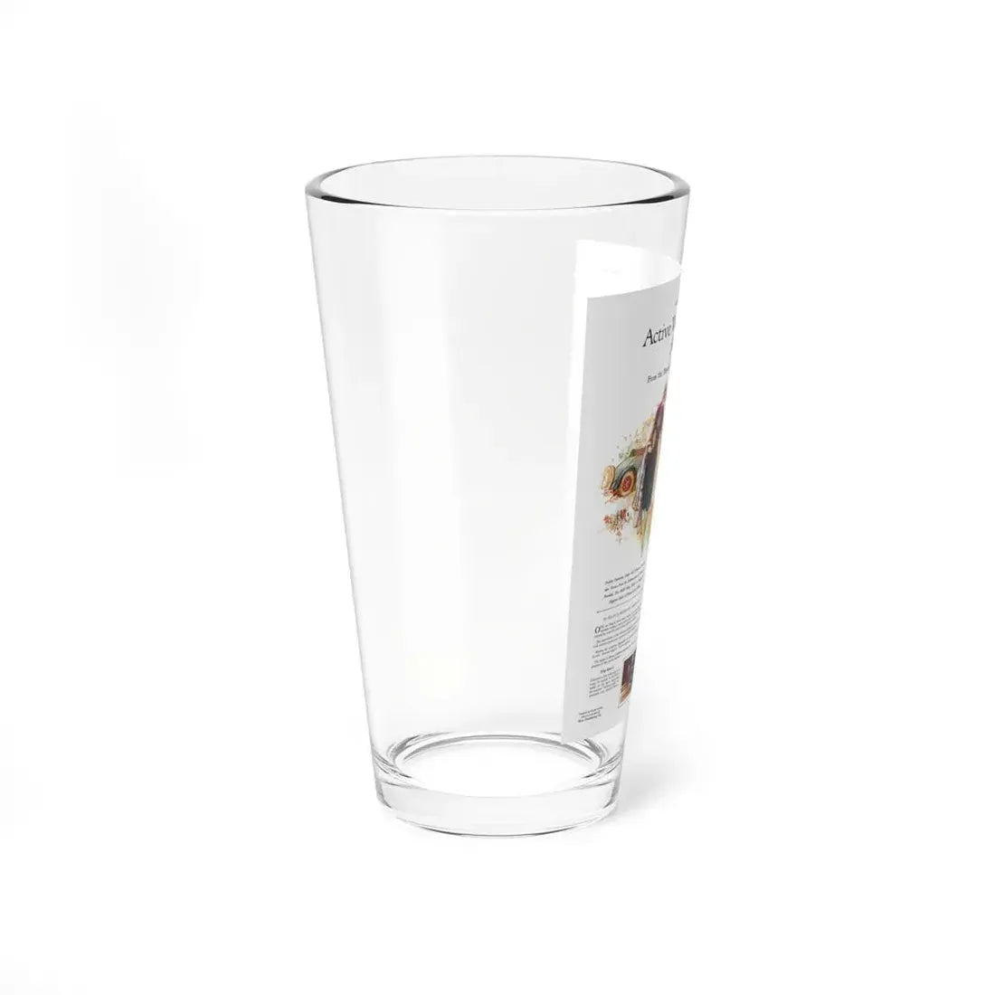Kotex ad, Ladies' Home Journal, September 1927 - Pint Glass 16oz - Go Mug Yourself
