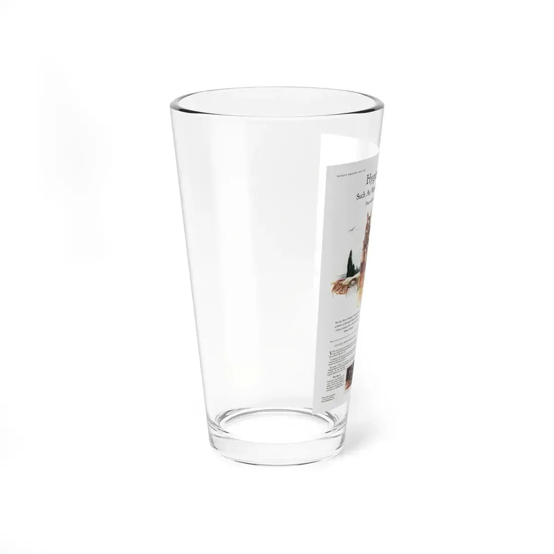 Kotex ad, McCalls, July 1927 - Pint Glass 16oz - Go Mug Yourself