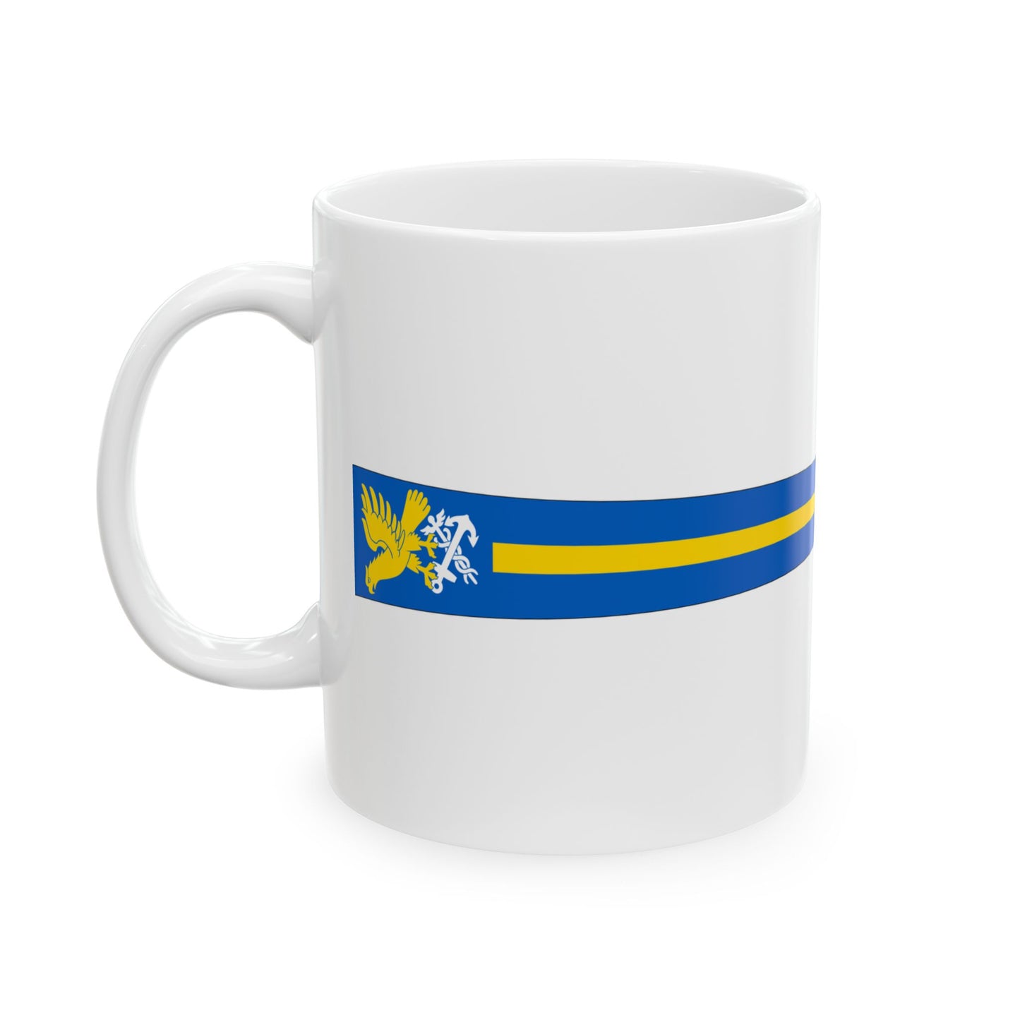 Kotka-viiri (Finland) White Coffee Mug-Go Mug Yourself