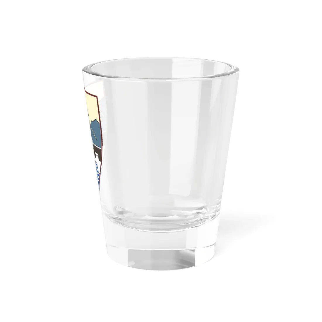 Kozarska Dubica grb (Bosnia and Herzegovina) (Coat of Arms) Shot Glass 1.5oz - Go Mug Yourself