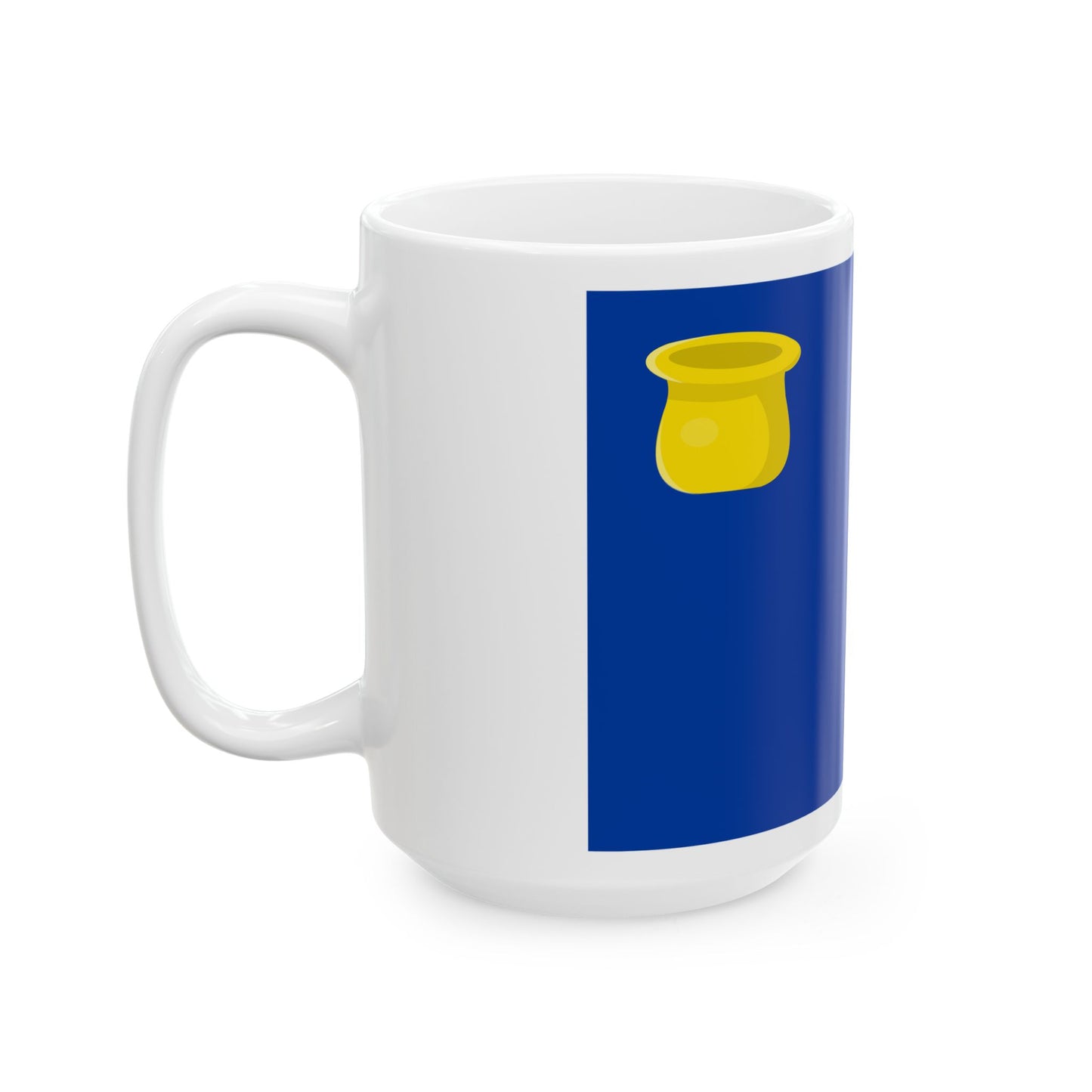 Kraainem vlag (Belgium) White Coffee Mug-Go Mug Yourself