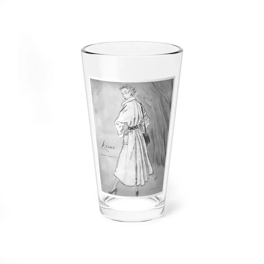 Kraus, 1948 - Pint Glass 16oz 16oz - Go Mug Yourself