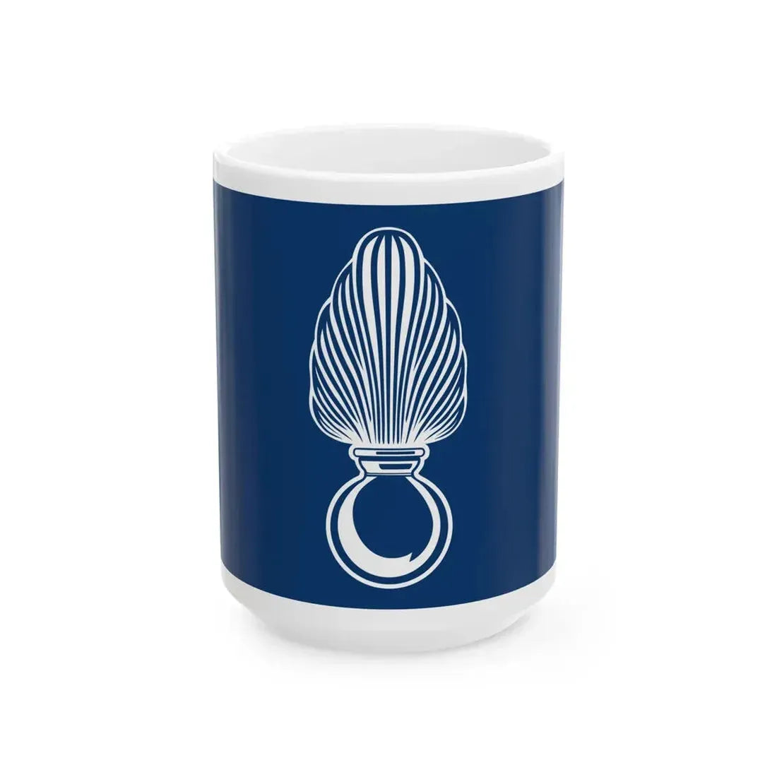 Krijgsmachtdeelvlag Koninklijke Marechaussee (Netherlands) White Coffee Mug 15oz - Go Mug Yourself