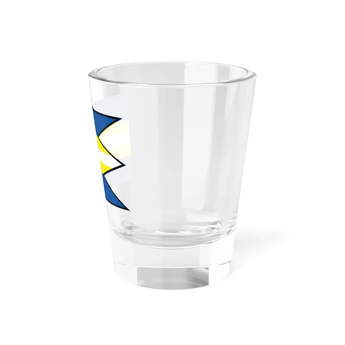 Ksinna Banovce Nad Bebravou Flag (Slovakia) Shot Glass 1.5oz - Go Mug Yourself