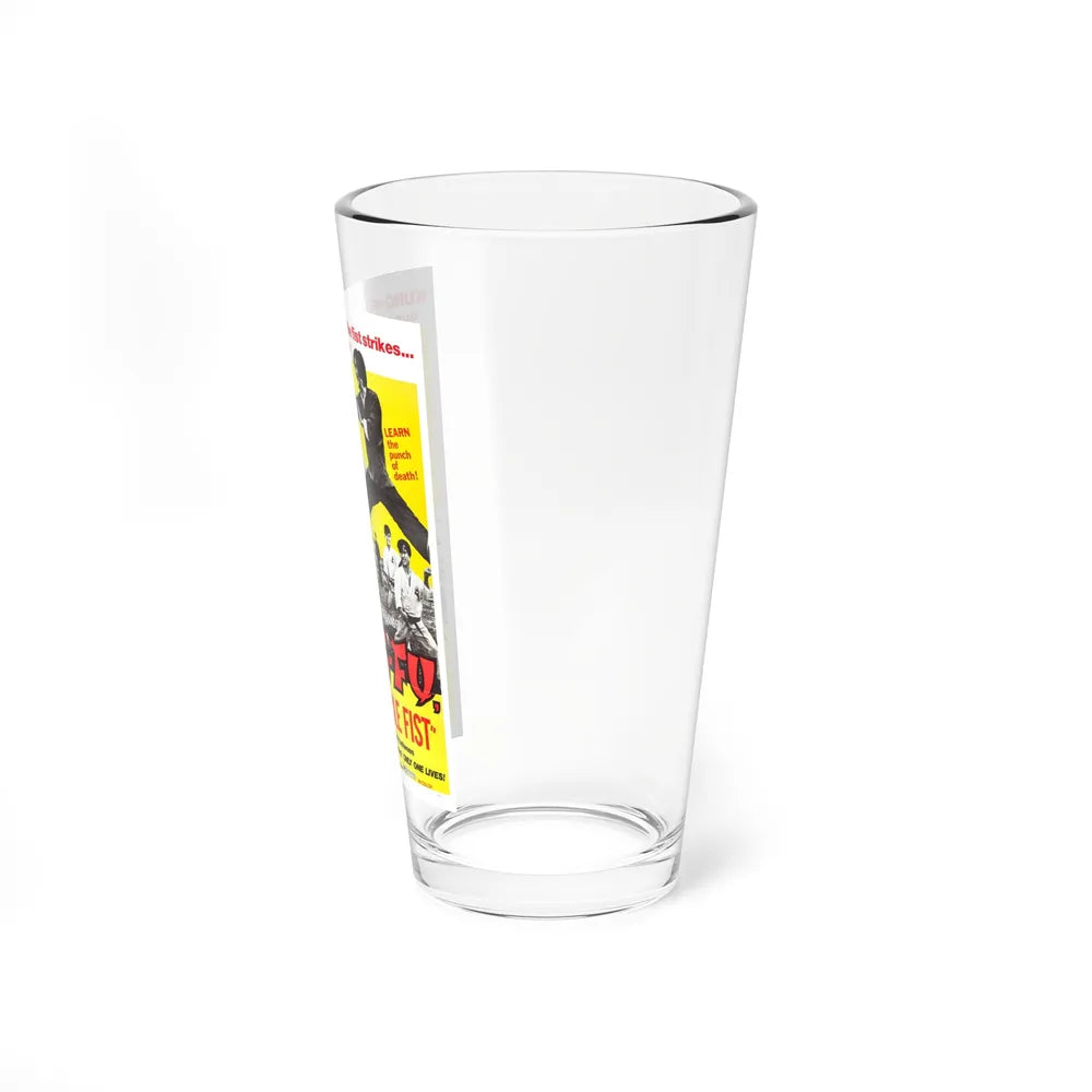 KUNG FU THE INVISIBLE FIST 1972 Movie Poster - Pint Glass 16oz - Go Mug Yourself