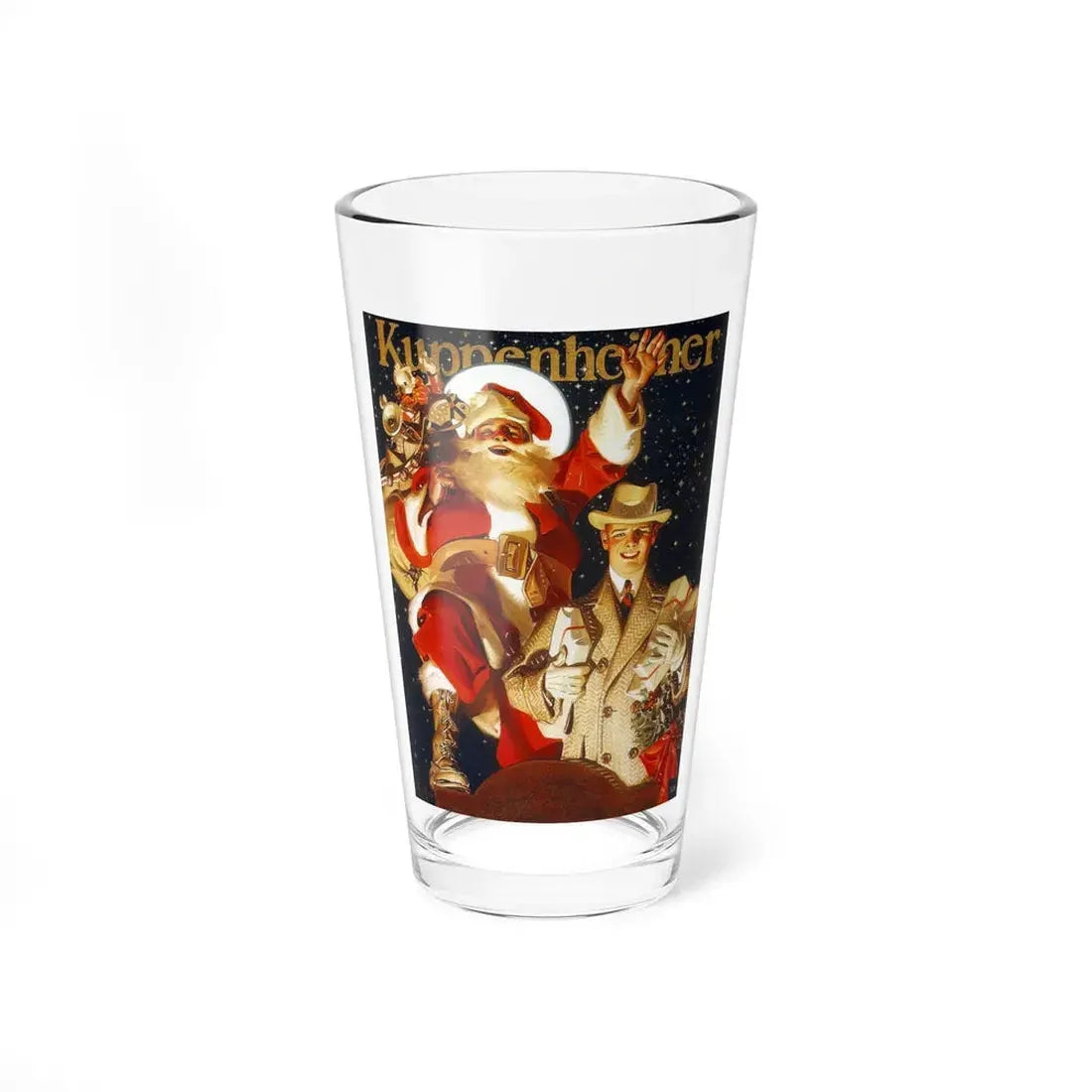 Kuppenheimer advertisement, 1924 - Pint Glass 16oz 16oz - Go Mug Yourself