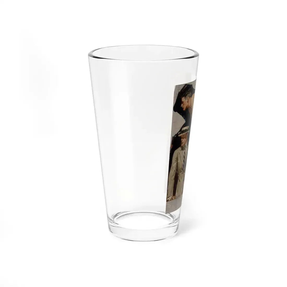 Kuppenheimer advertisement study, circa 1920 - Pint Glass 16oz - Go Mug Yourself