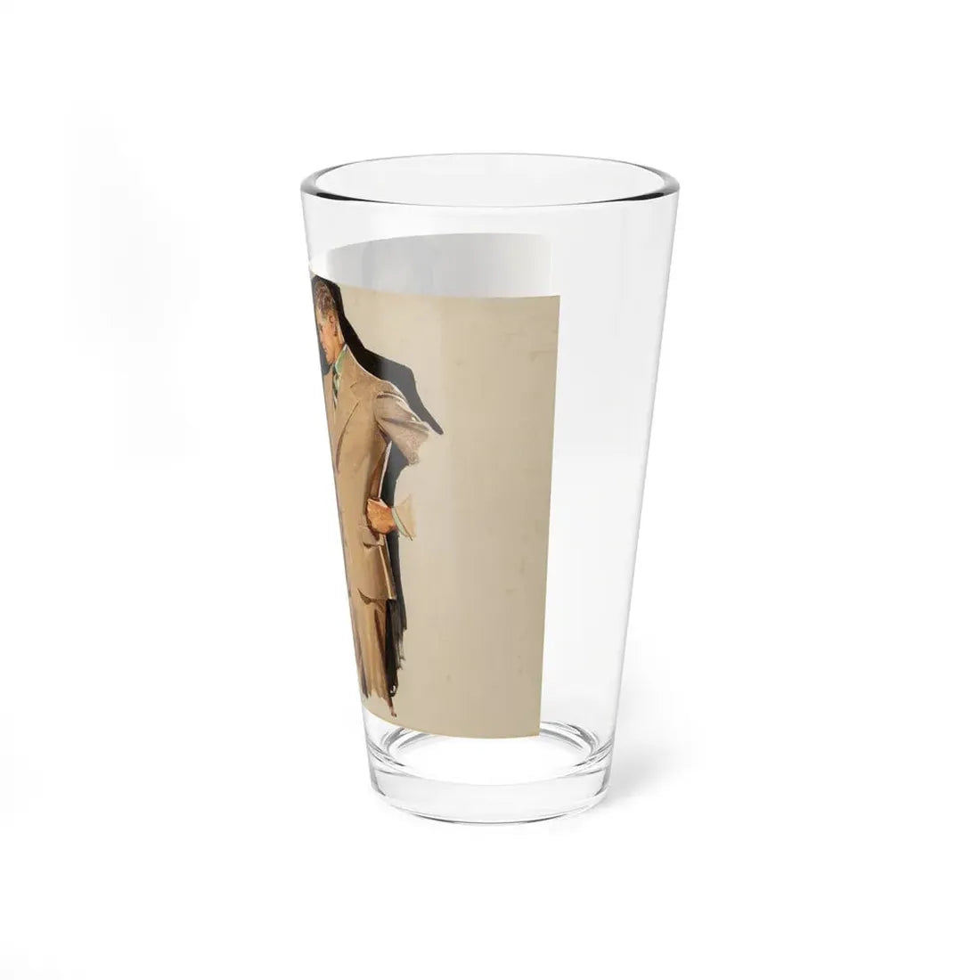 Kuppenheimer Men's Clothing Advertisement study - Pint Glass 16oz - Go Mug Yourself
