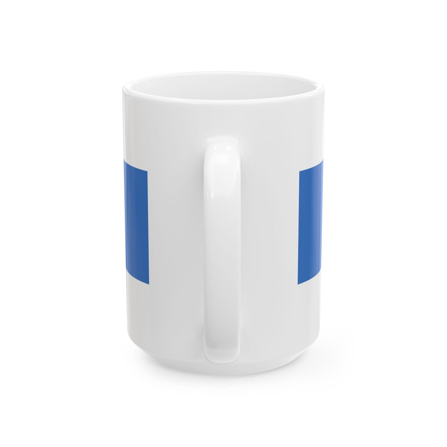 Kuressaare lipp (Estonia) White Coffee Mug-Go Mug Yourself