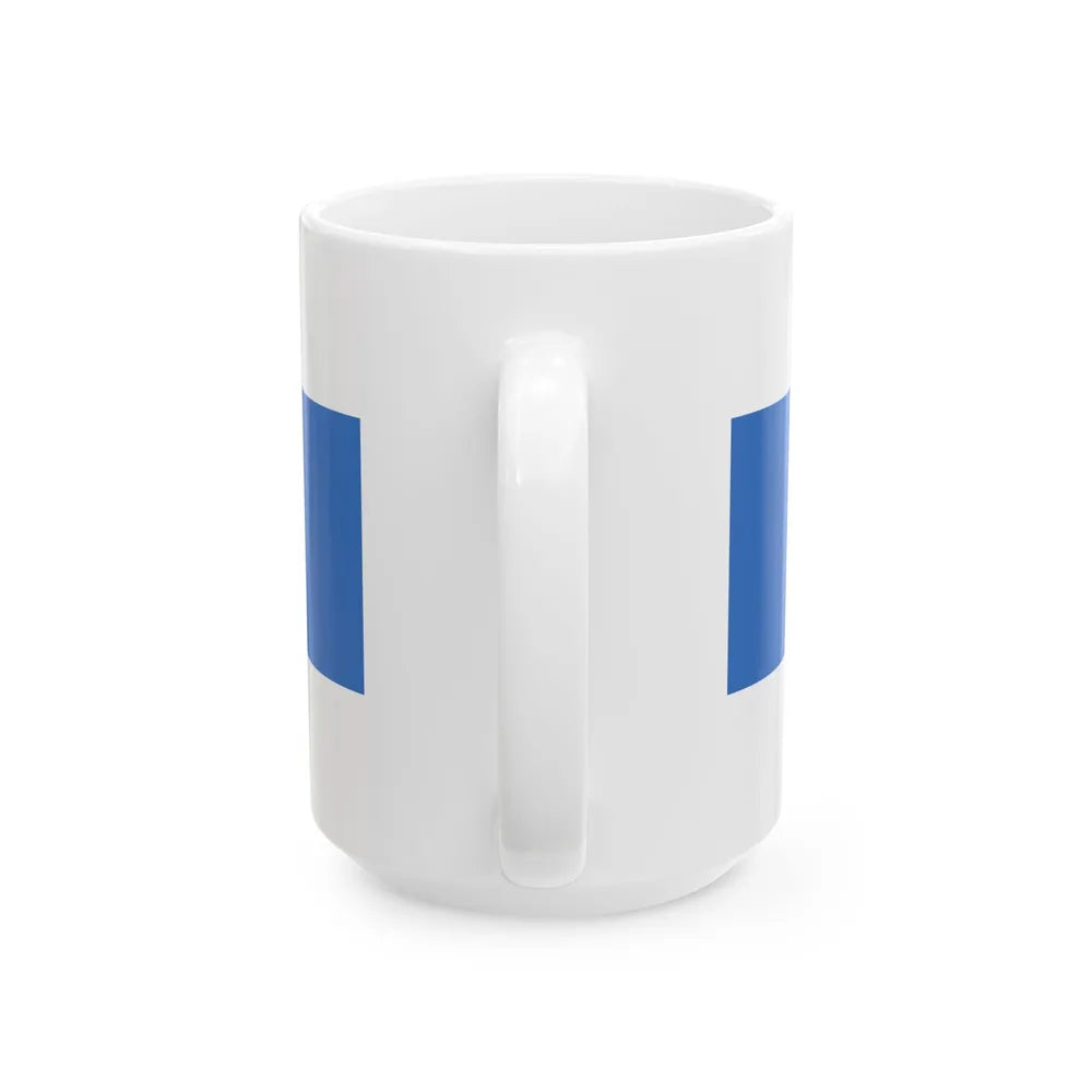 Kuressaare lipp (Estonia) White Coffee Mug - Go Mug Yourself
