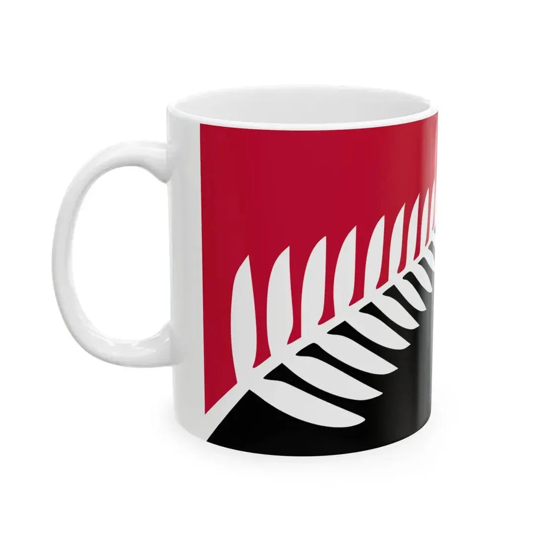 Kyle Lockwoods New Zealand Flag alt 2 (New Zealand) White Coffee Mug - Go Mug Yourself