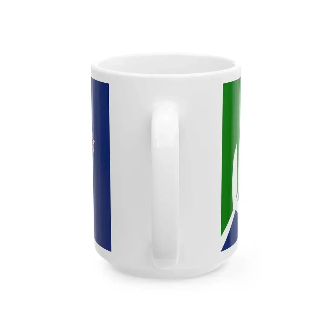Kyle Lockwoods New Zealand Flag alt 3 (New Zealand) White Coffee Mug - Go Mug Yourself