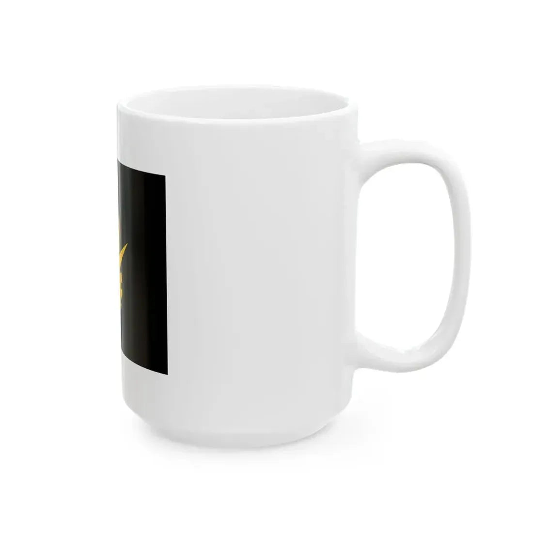 Kymen pioneeripataljoonan lippu (Finland) White Coffee Mug - Go Mug Yourself