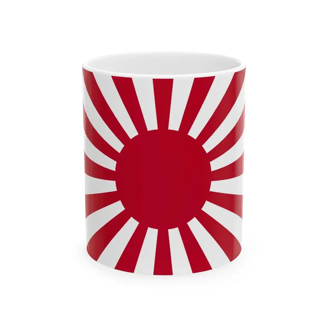 KyokujitsuFlag (Japan) White Coffee Mug 11oz - Go Mug Yourself