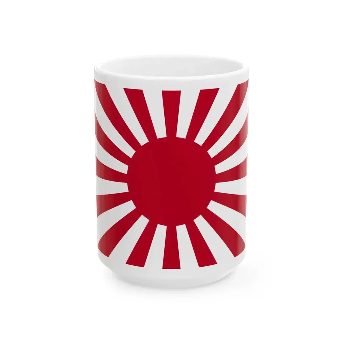KyokujitsuFlag (Japan) White Coffee Mug 15oz - Go Mug Yourself