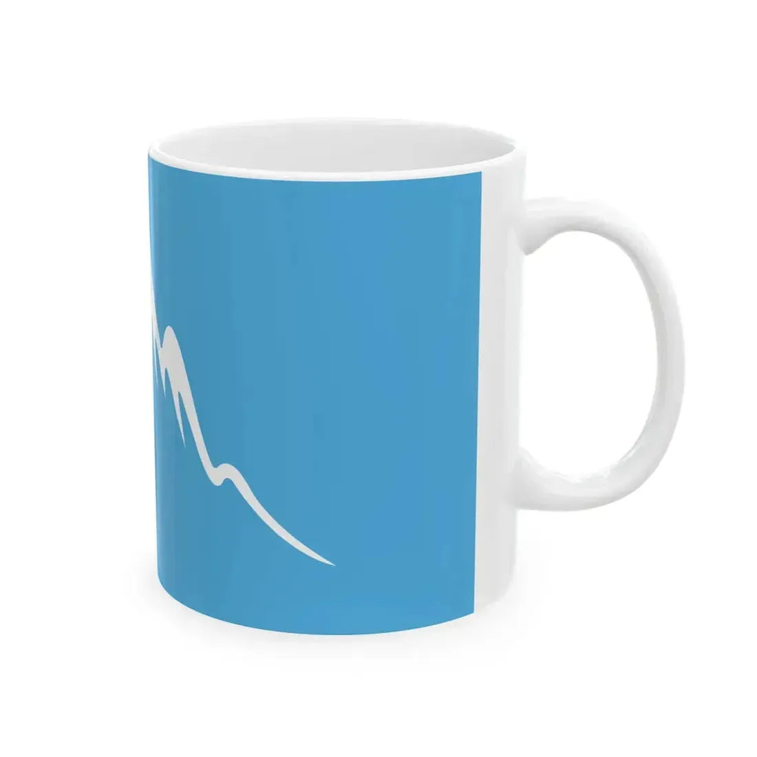 Kyrgyzstan 2011 Flag Proposals Set 2 Flag 1 (Kyrgyzstan) White Coffee Mug - Go Mug Yourself