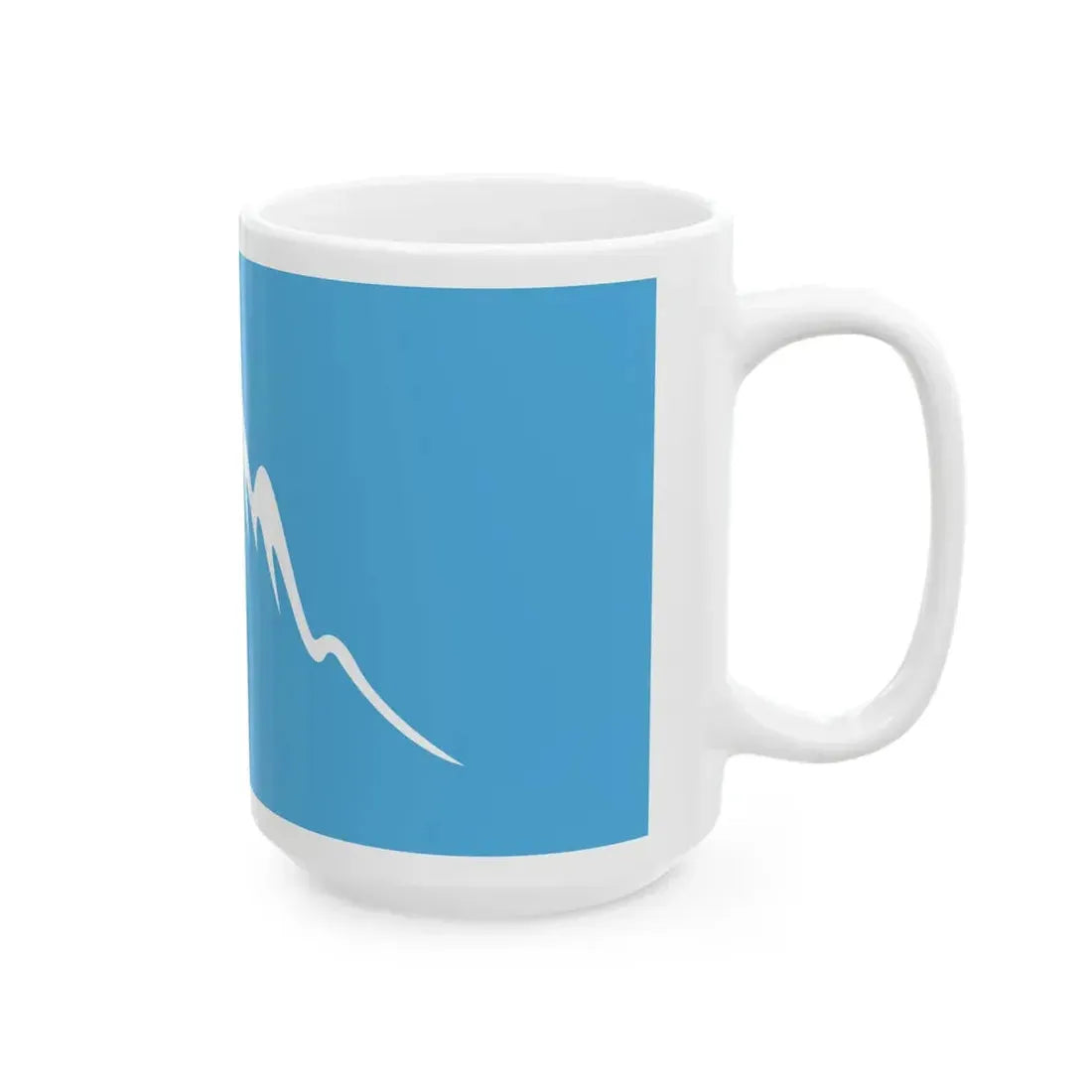Kyrgyzstan 2011 Flag Proposals Set 2 Flag 1 (Kyrgyzstan) White Coffee Mug - Go Mug Yourself