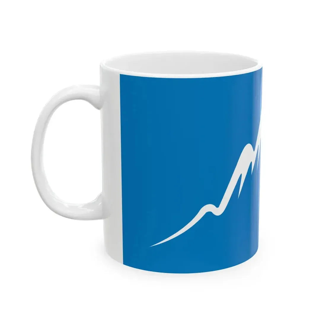 Kyrgyzstan 2011 Flag Proposals Set 2 Flag 2 (Kyrgyzstan) White Coffee Mug - Go Mug Yourself