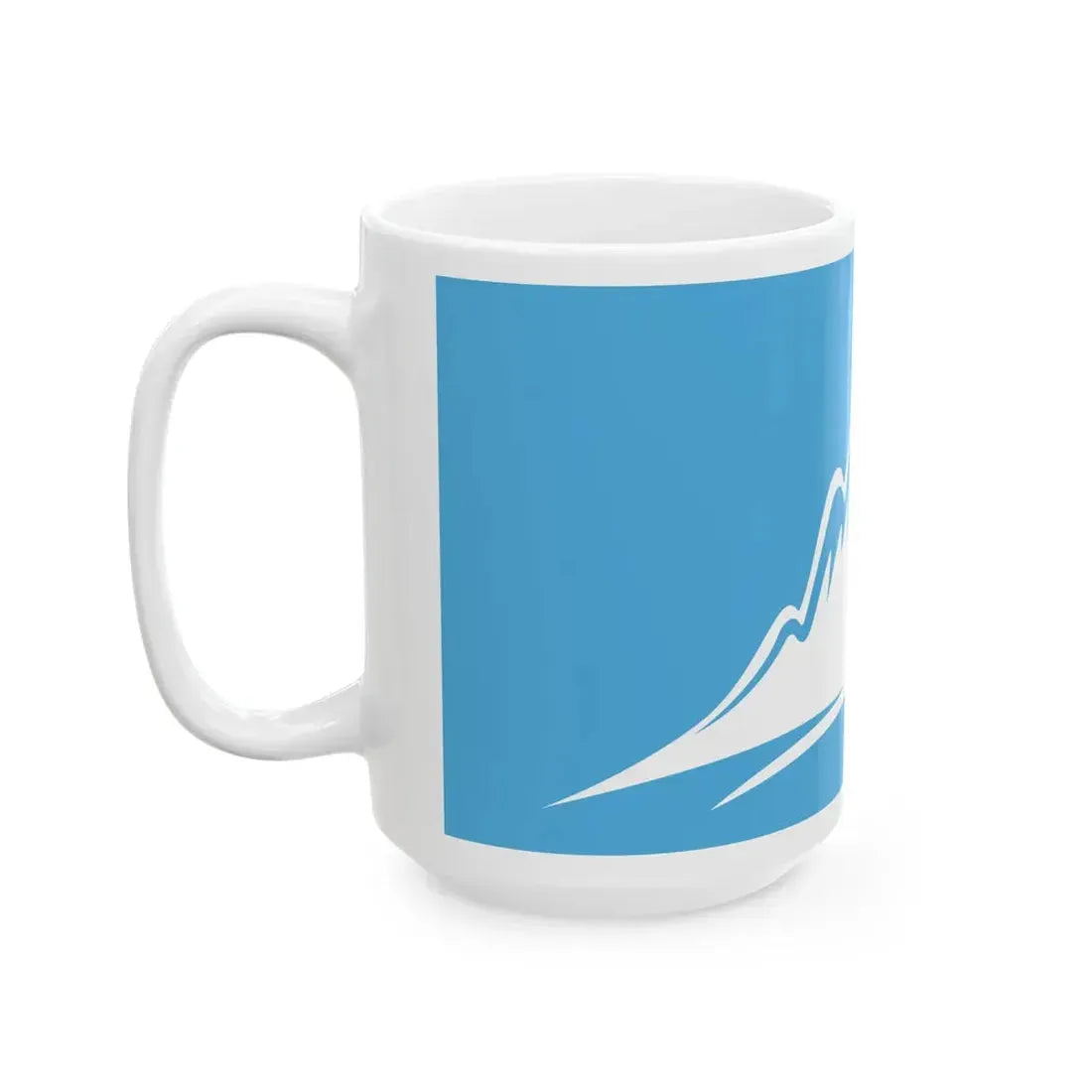 Kyrgyzstan 2011 Flag Proposals Set 2 Flag 3 (Kyrgyzstan) White Coffee Mug - Go Mug Yourself