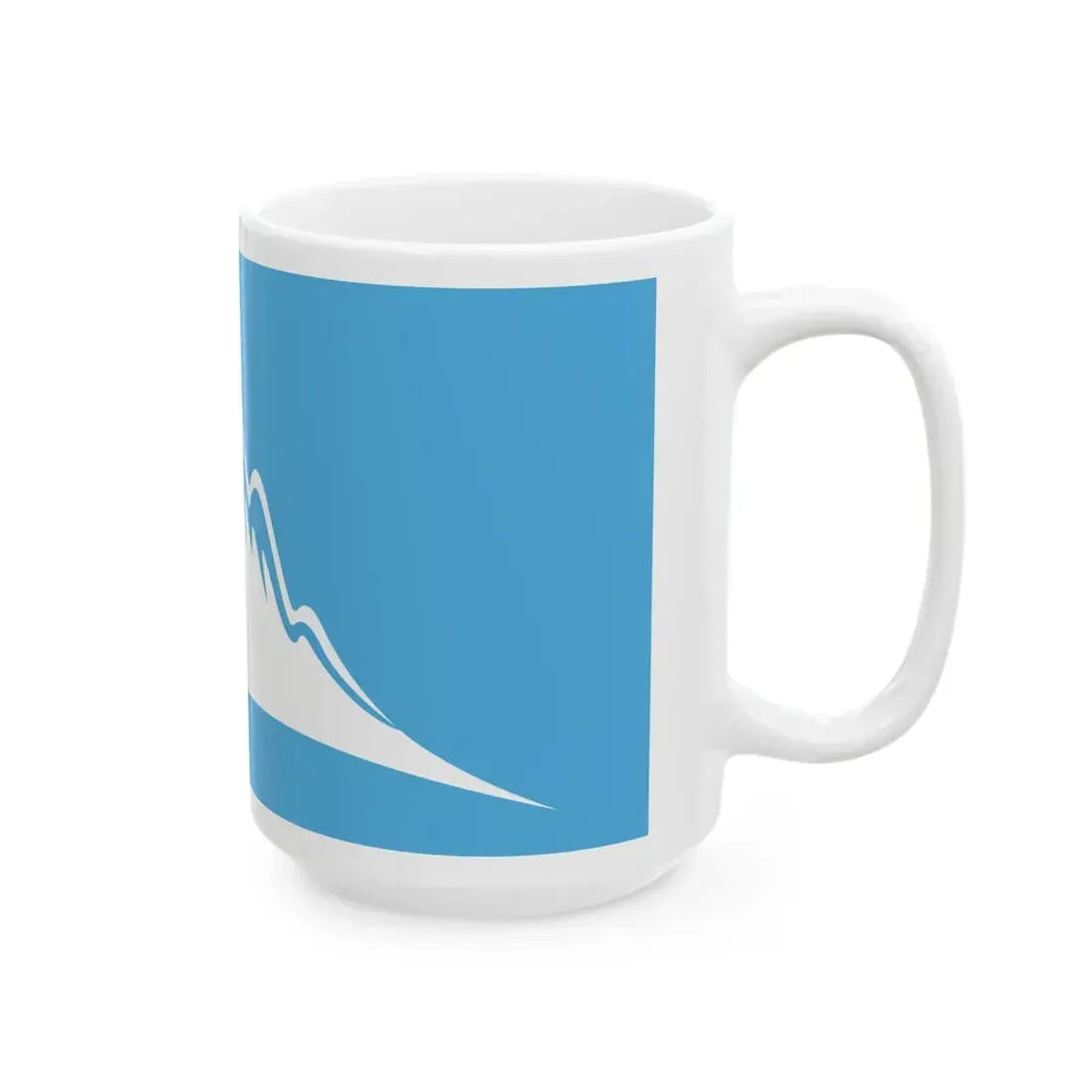 Kyrgyzstan 2011 Flag Proposals Set 2 Flag 3 (Kyrgyzstan) White Coffee Mug - Go Mug Yourself