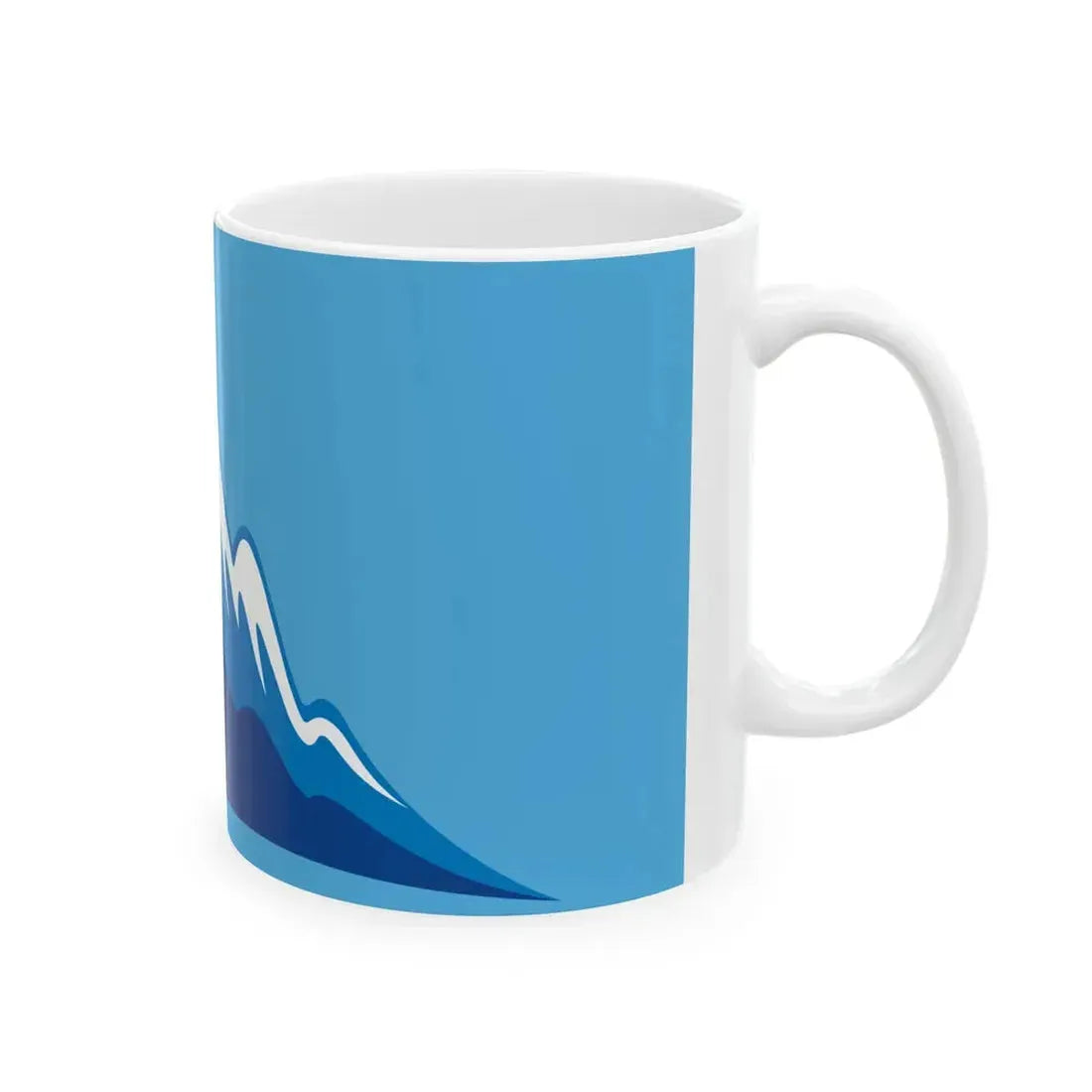 Kyrgyzstan 2011 Flag Proposals Set 2 Flag 4 (Kyrgyzstan) White Coffee Mug - Go Mug Yourself
